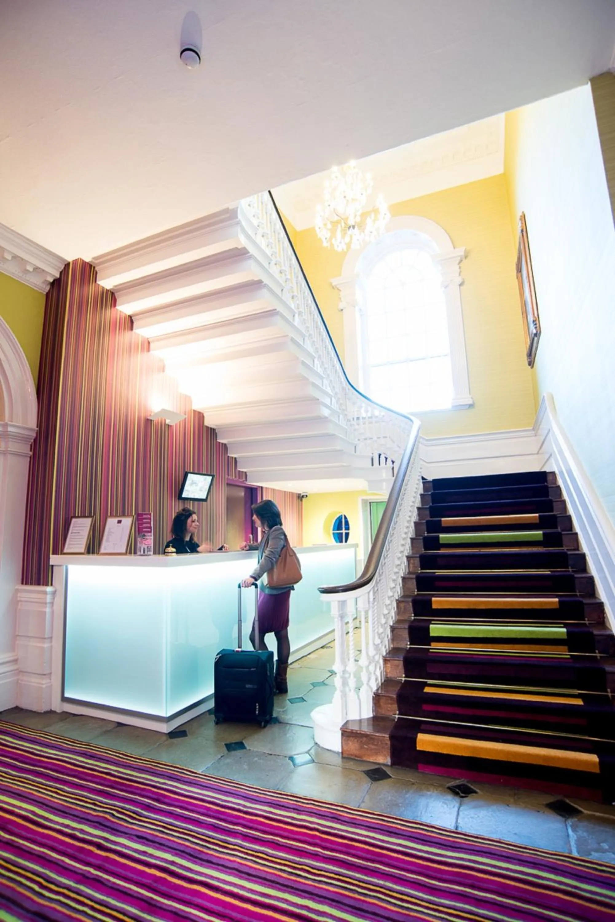 Lobby or reception in Safestay York Micklegate