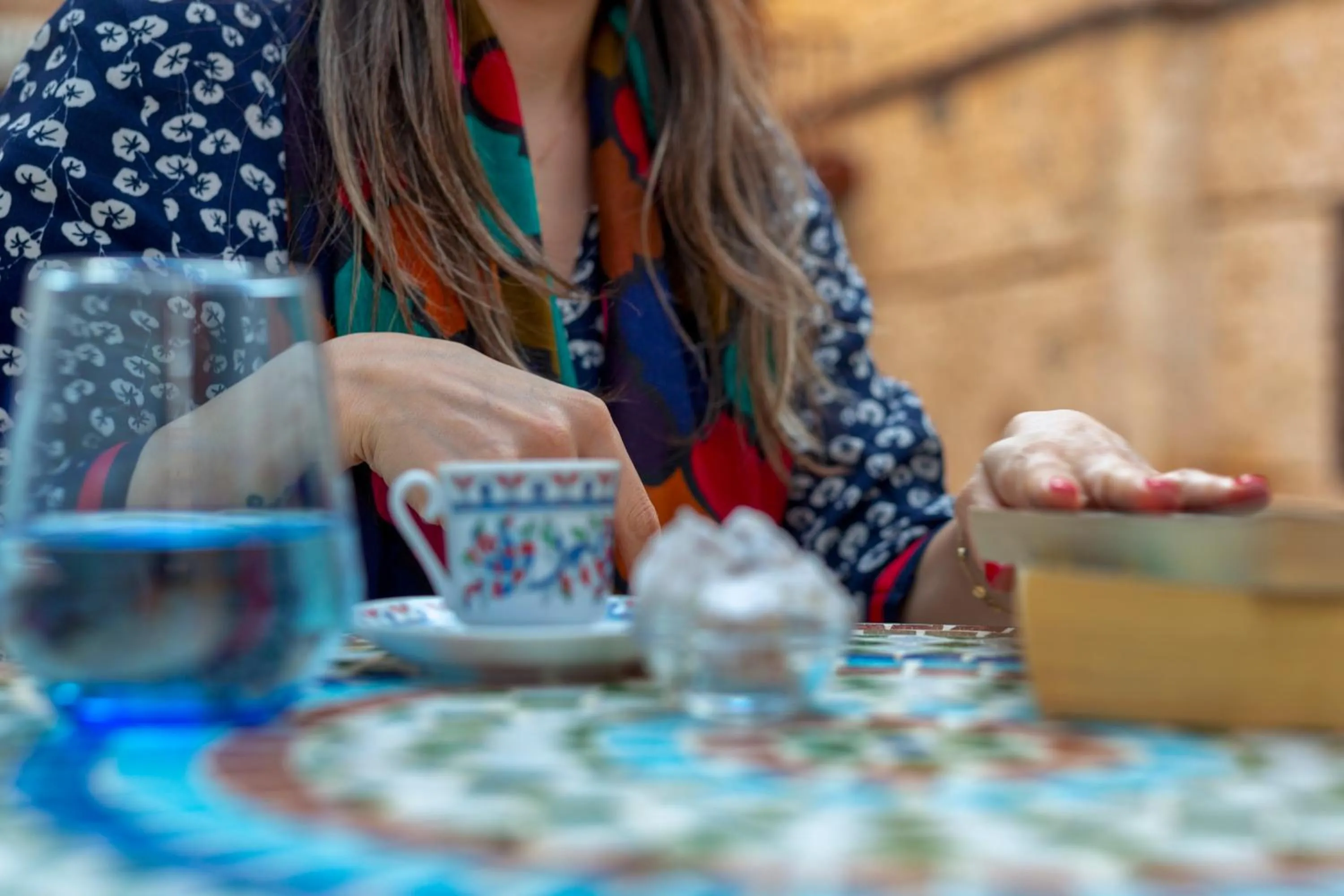 Food and drinks in Atelya Art Hotel