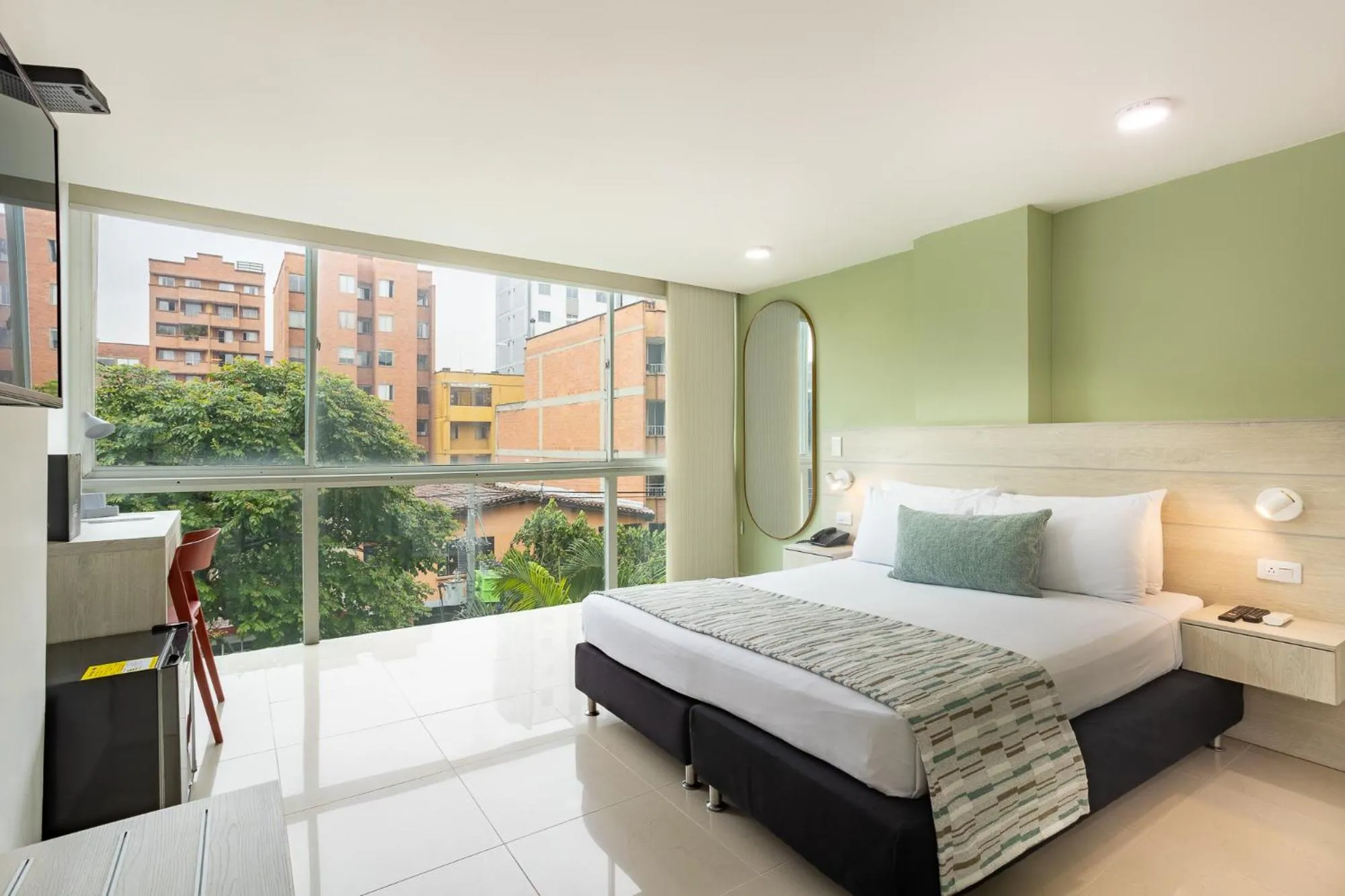 View (from property/room), Bed in Hotel Suite Comfort