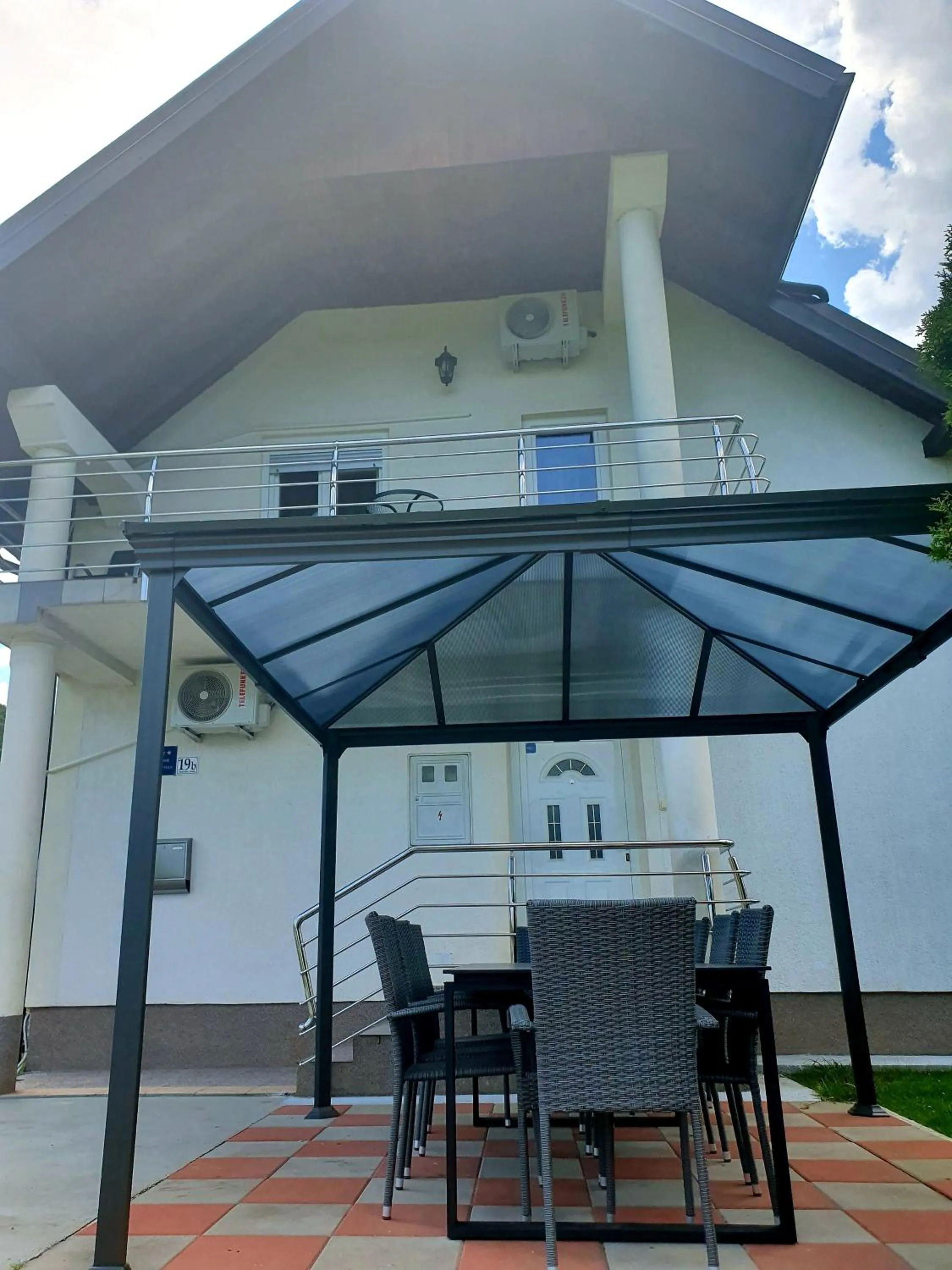 Balcony/Terrace in House Mirjana