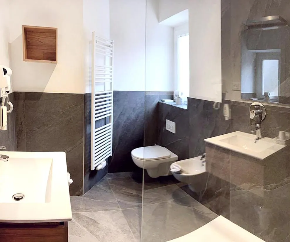 Bathroom in Hotel Latemar