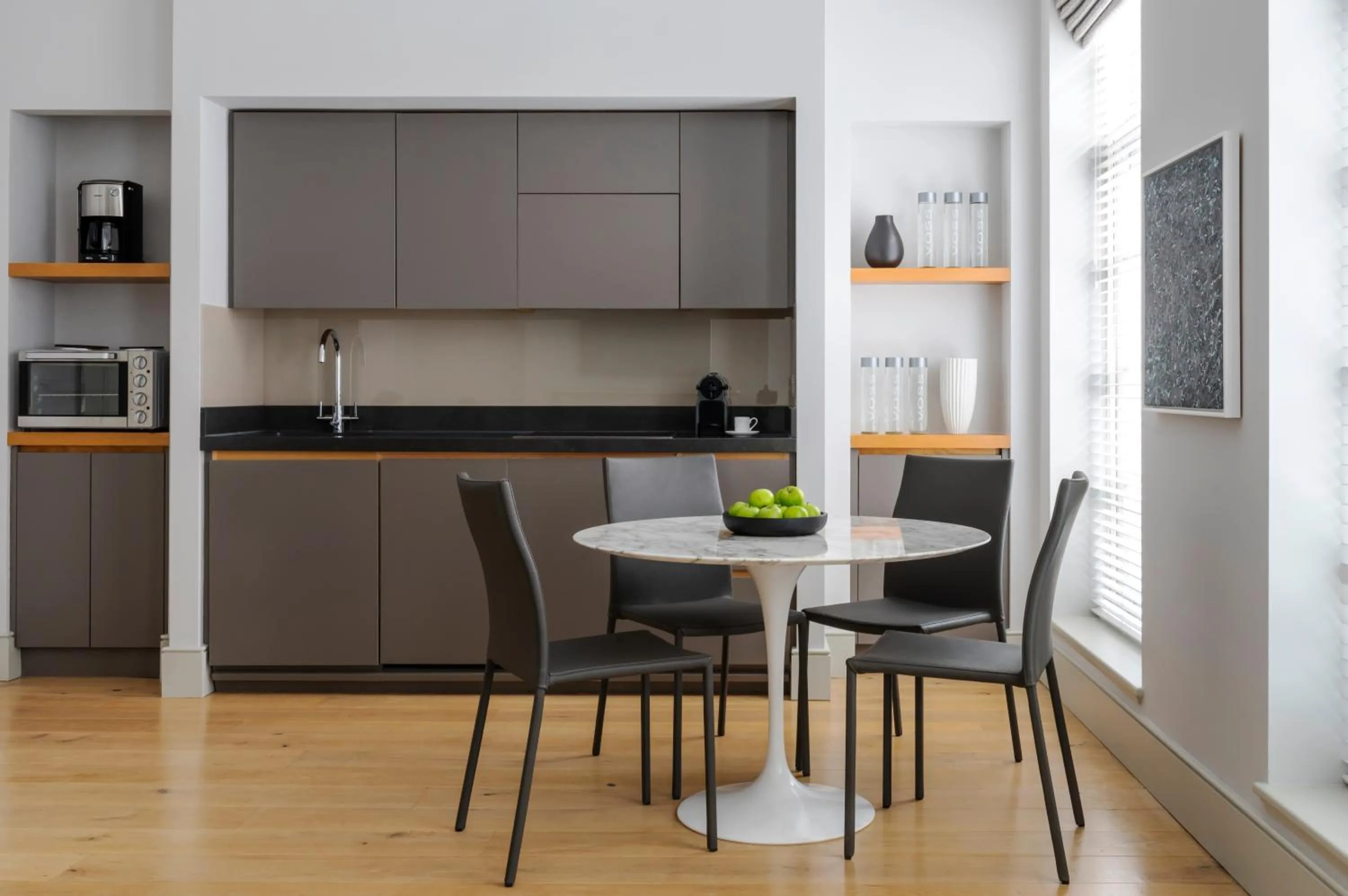 Dining area in AKA Marylebone