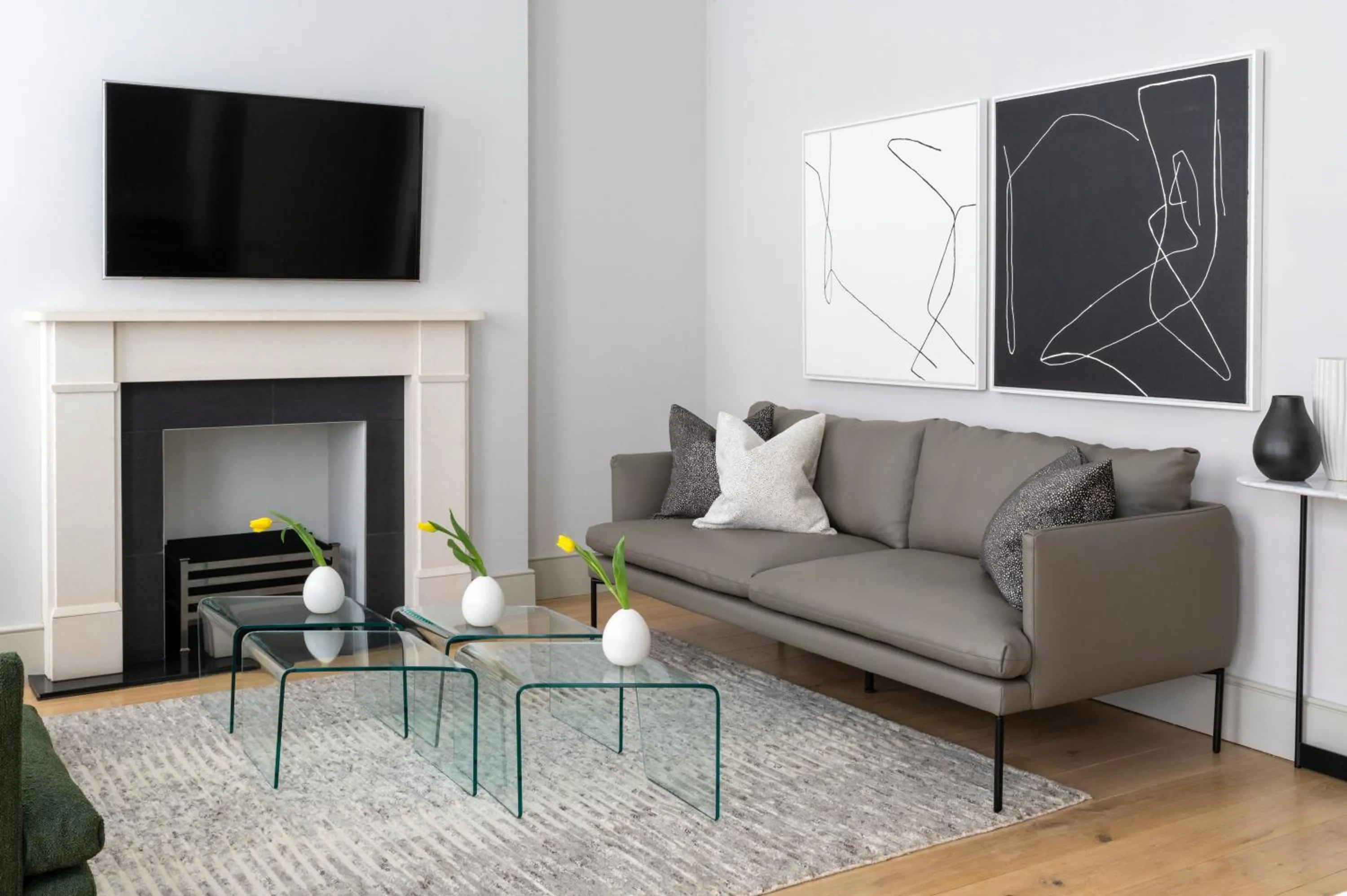 Living room in AKA Marylebone