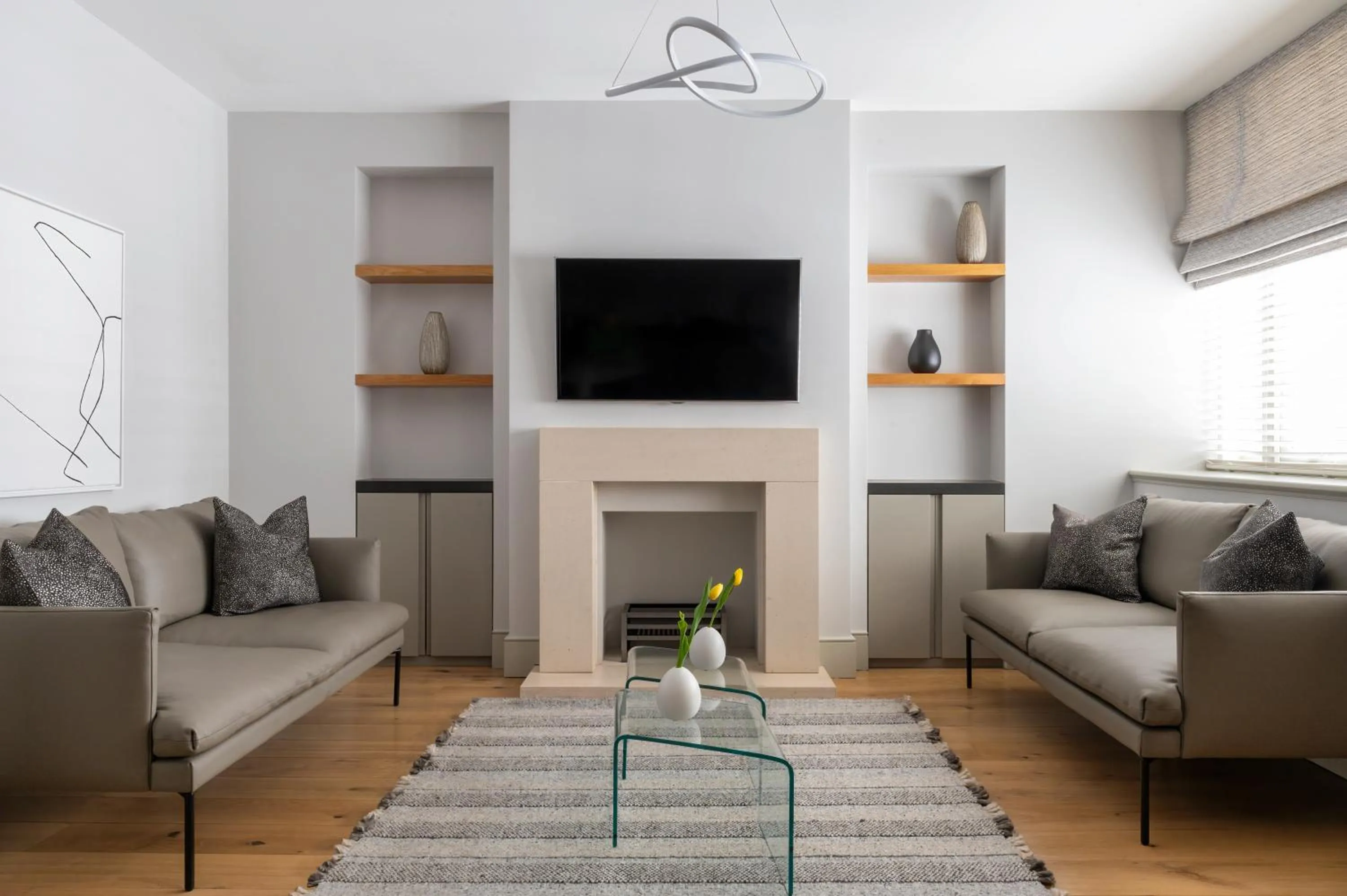 Living room in AKA Marylebone