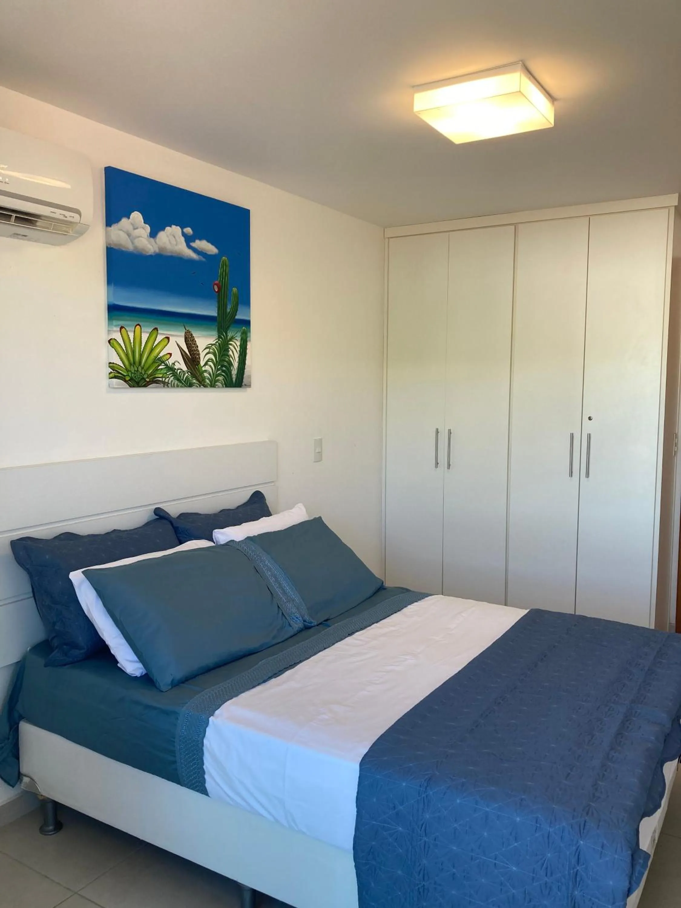 Bed in Apartamento Super Luxo em Arraial do Cabo