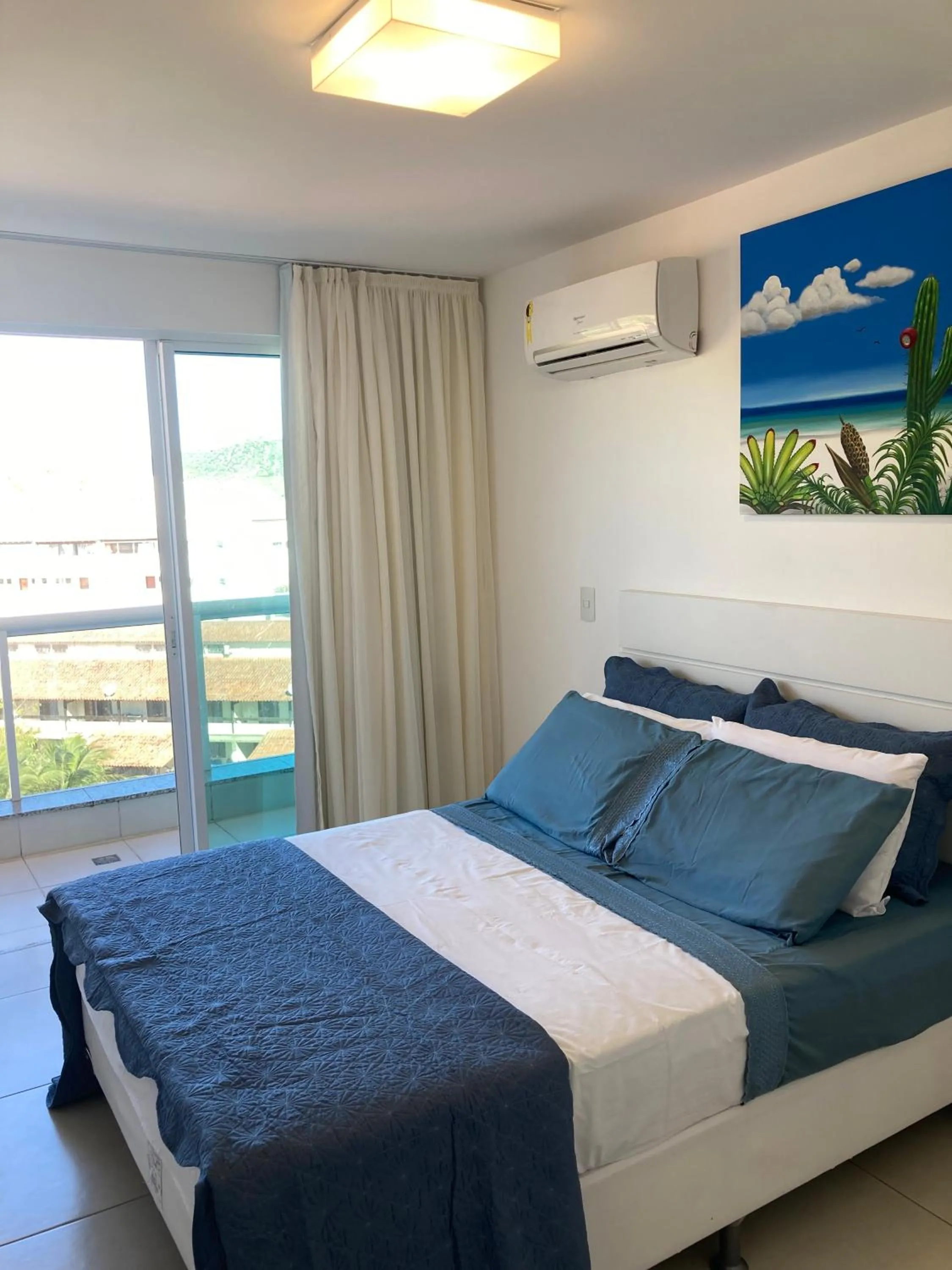 Bed in Apartamento Super Luxo em Arraial do Cabo