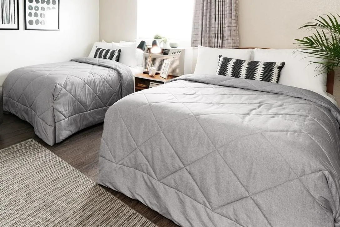 Bed in InTown Suites Extended Stay Kannapolis NC