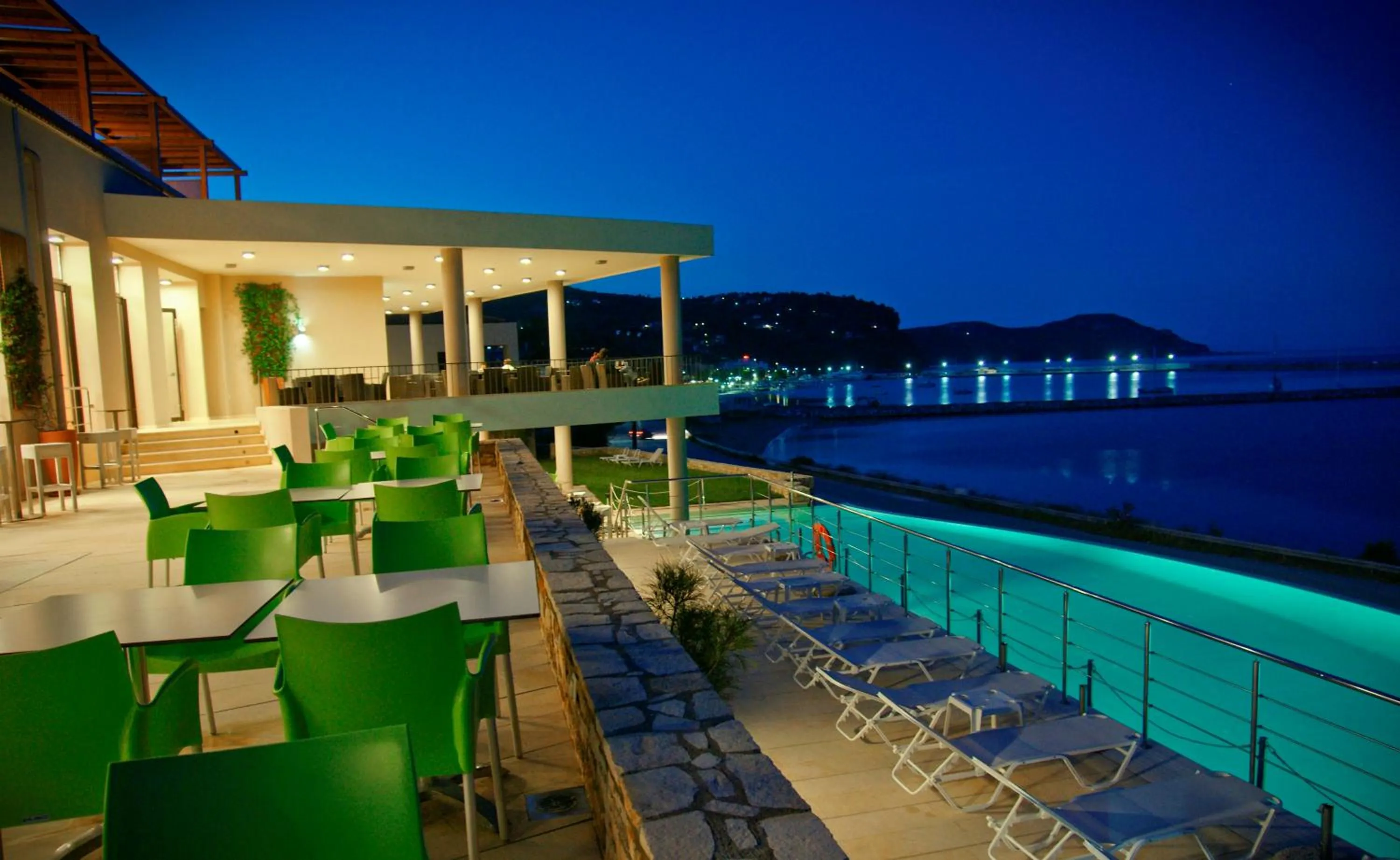 Swimming pool in Kymi Palace