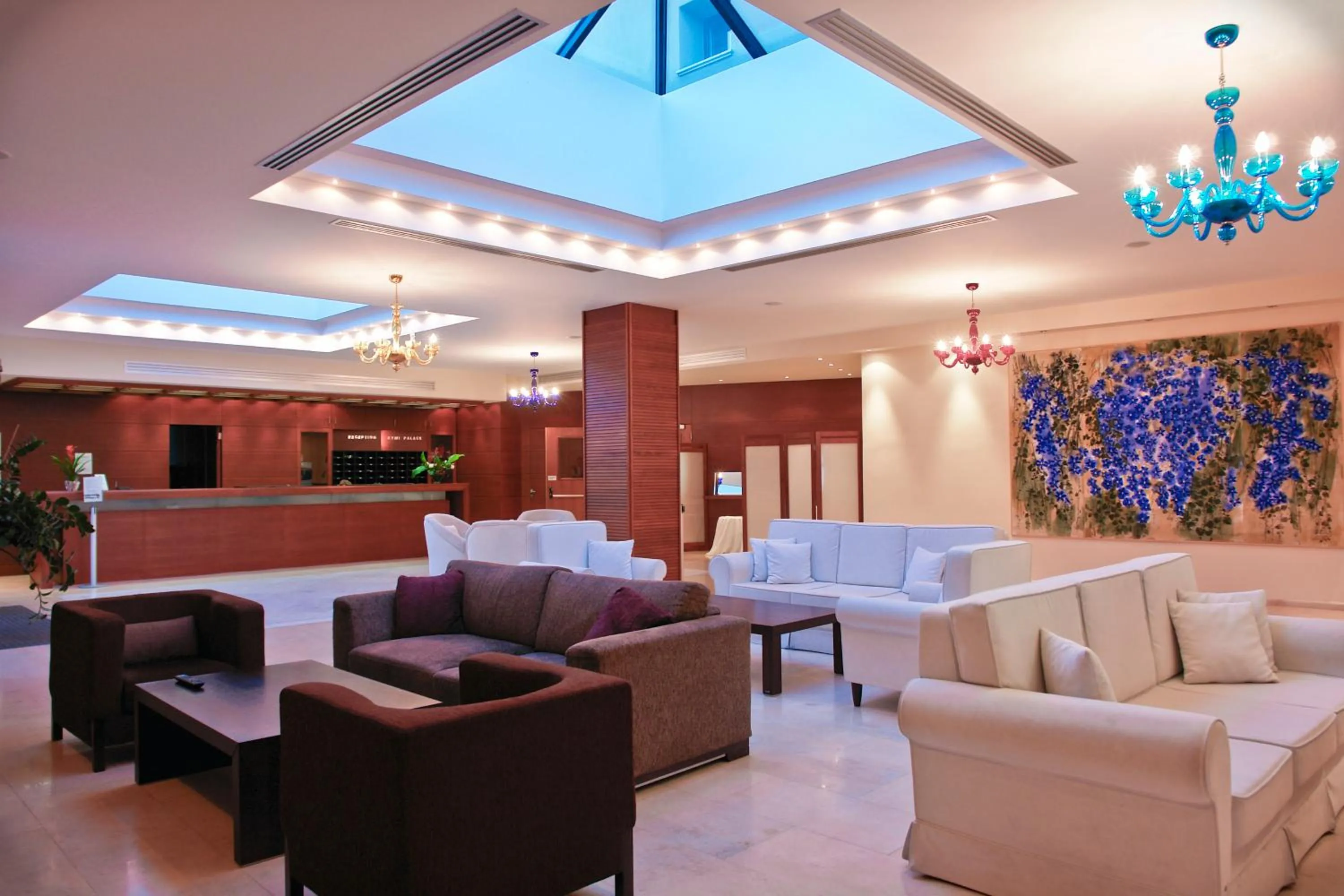 Lobby or reception in Kymi Palace