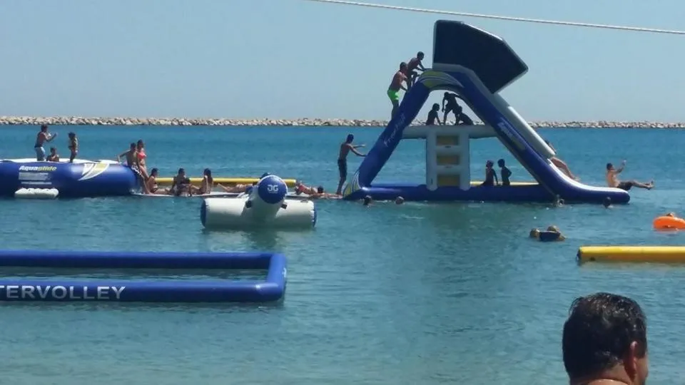 Aqua park in Kymi Palace