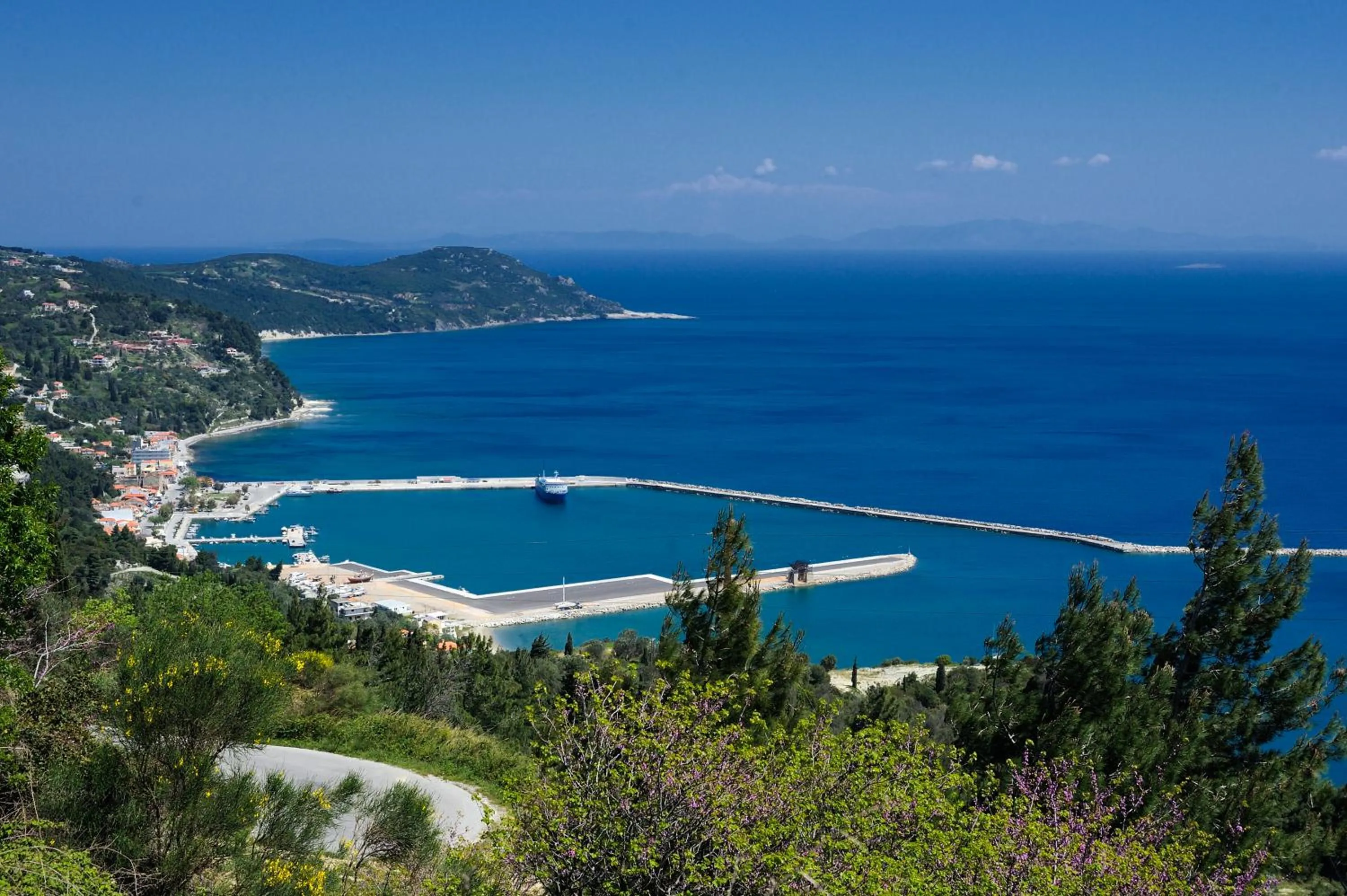 Nearby landmark in Kymi Palace