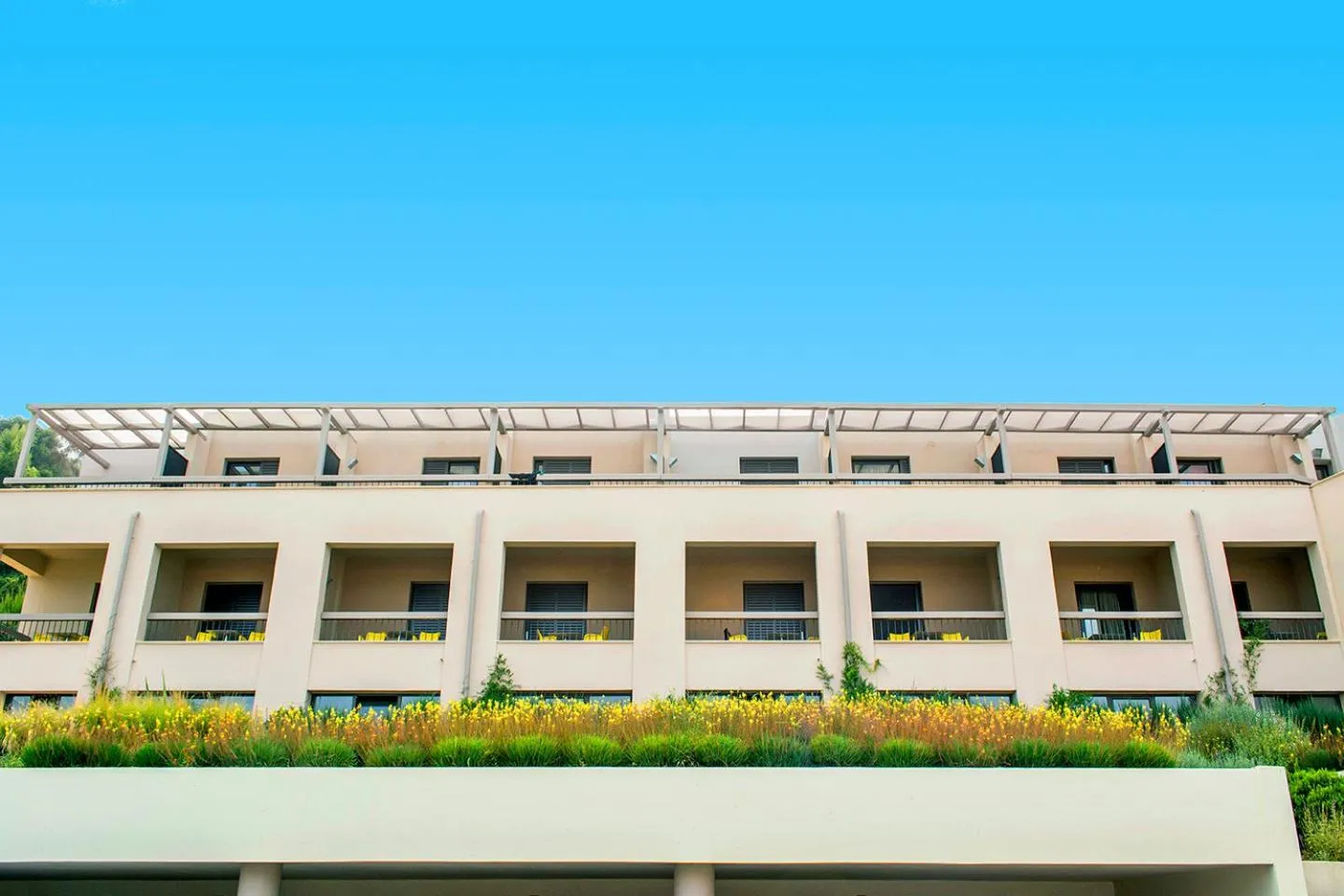 Facade/entrance in Kymi Palace