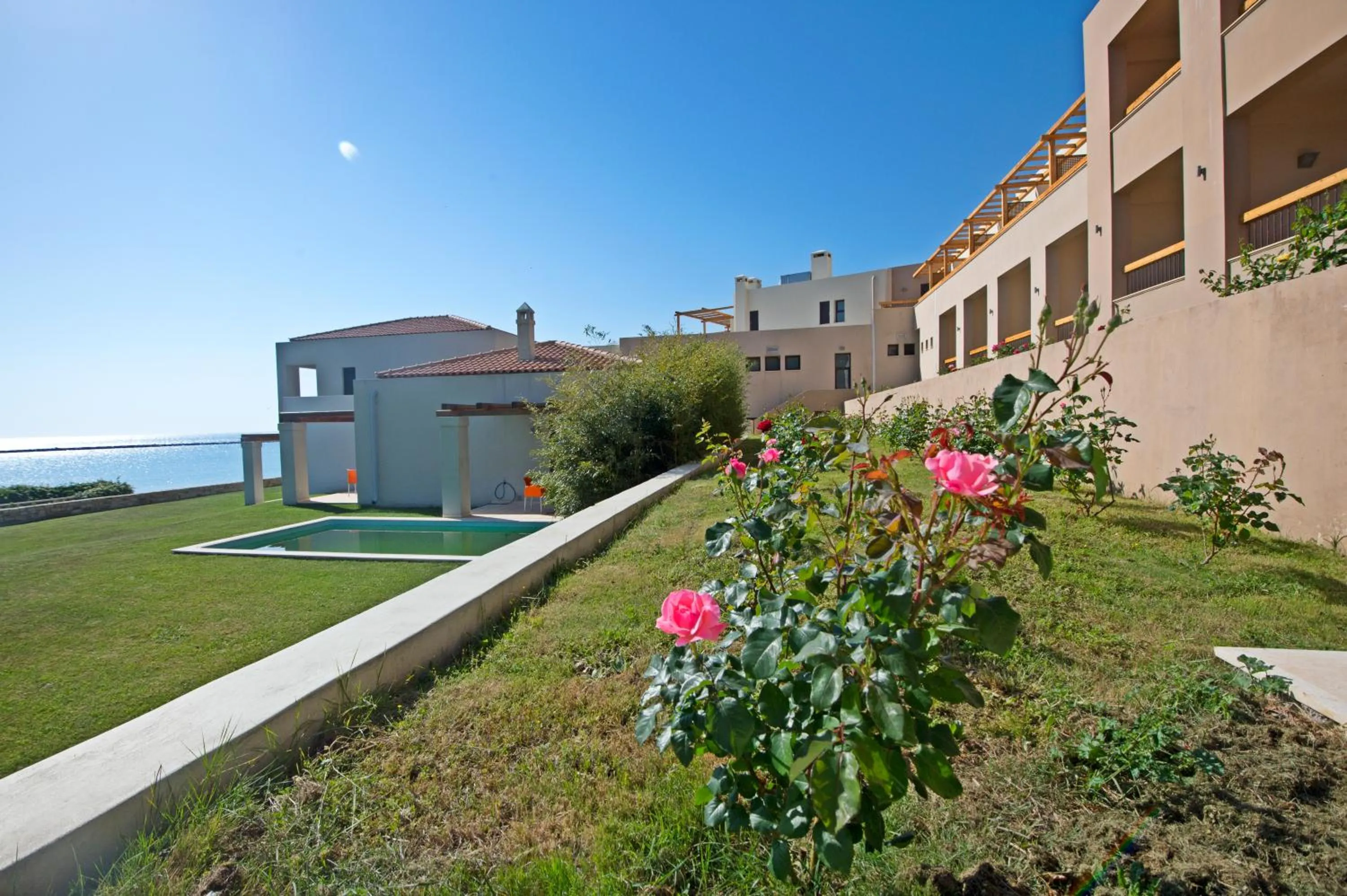 Garden in Kymi Palace