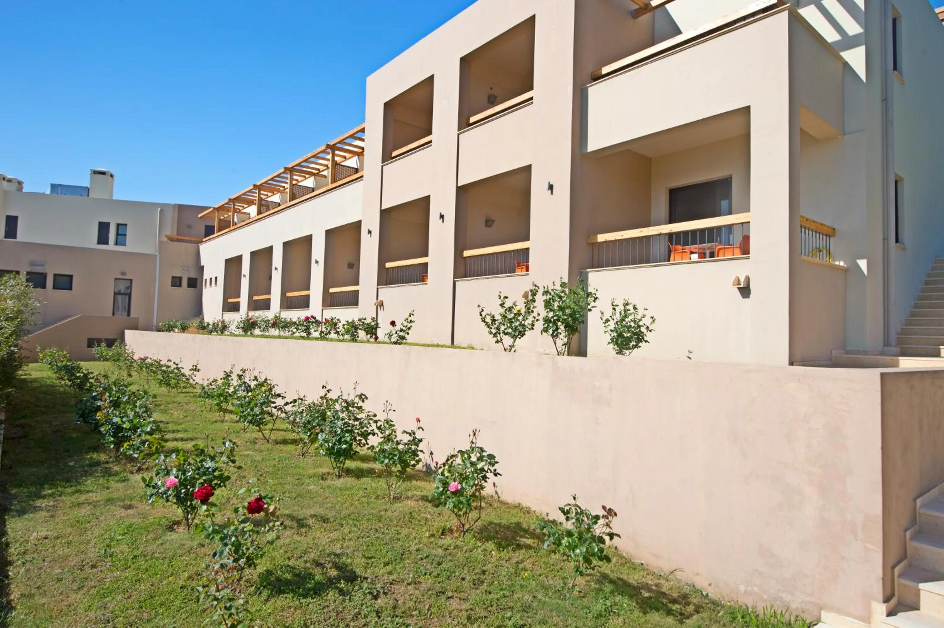 Facade/entrance in Kymi Palace