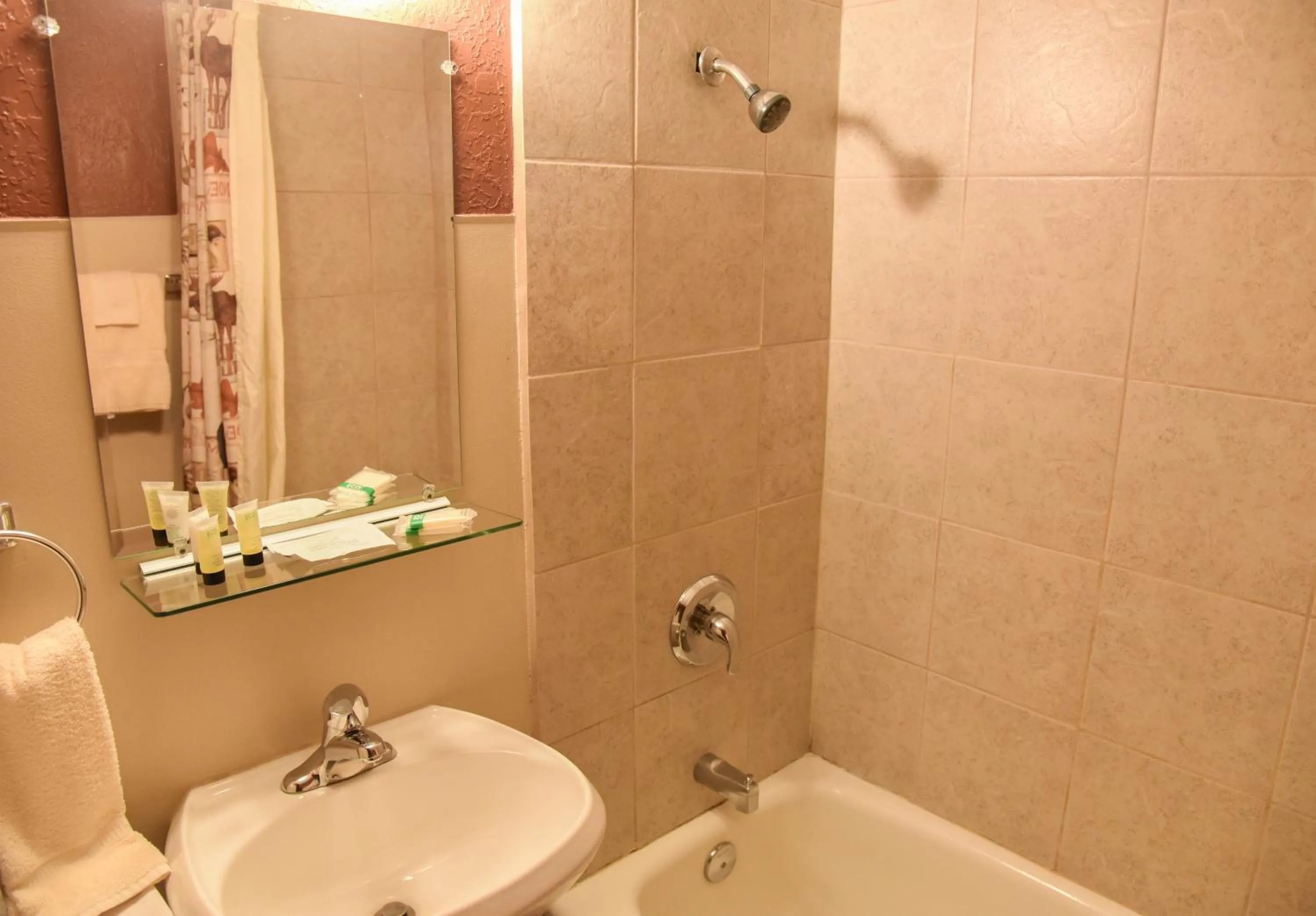 Shower in Alpine Lodge Red River