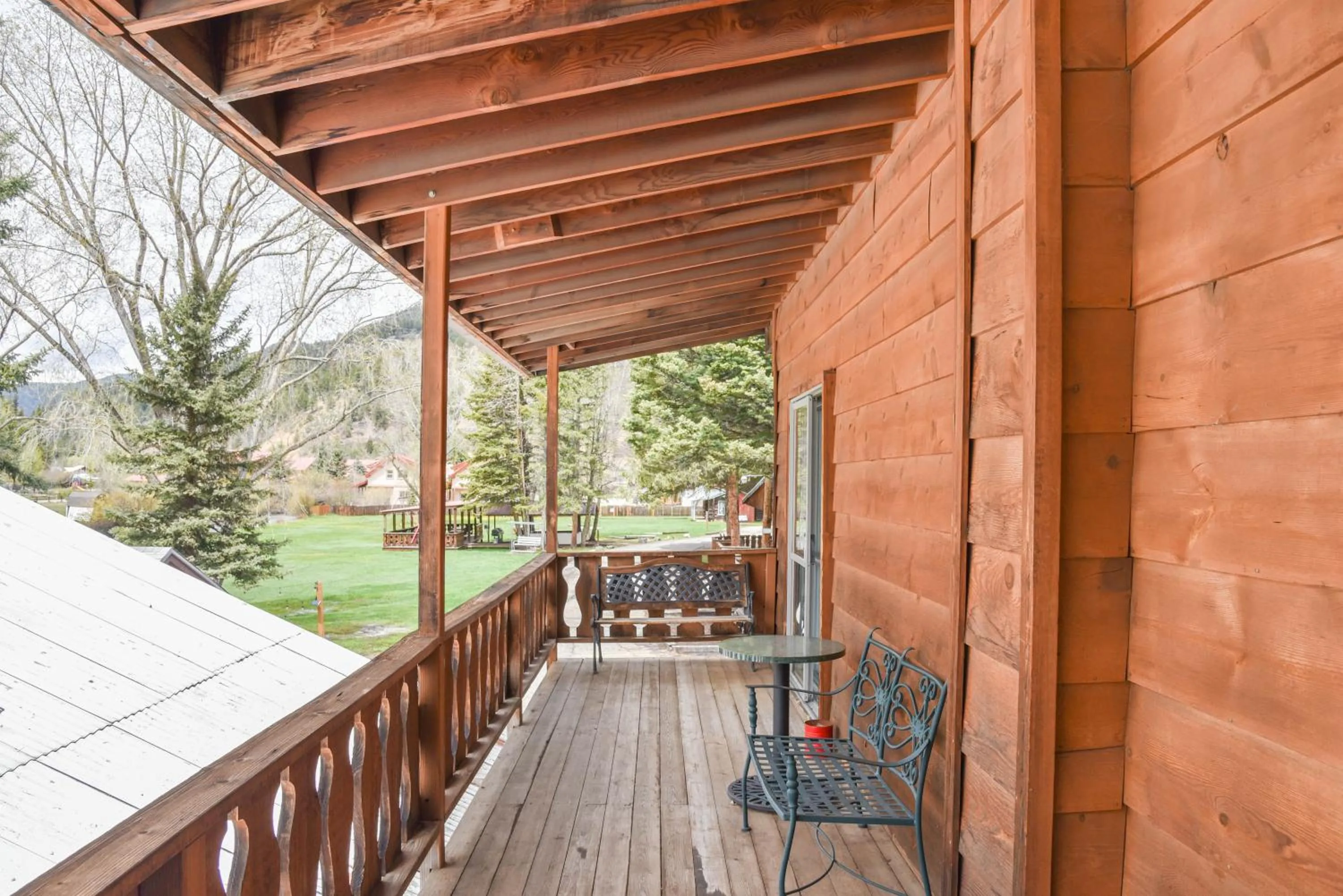 Balcony/Terrace in Alpine Lodge Red River