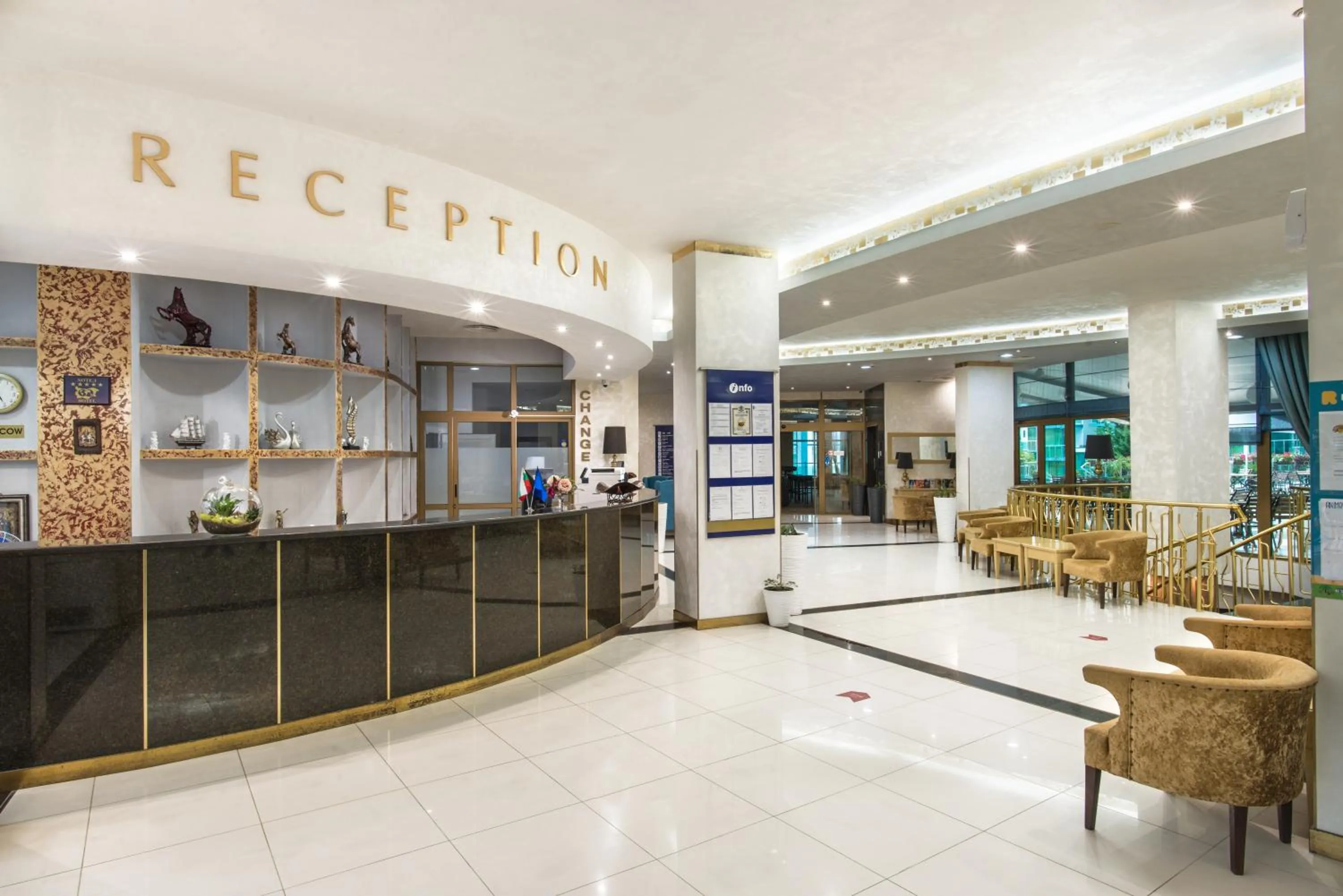 Lobby or reception in Hotel Primorsko Del Sol