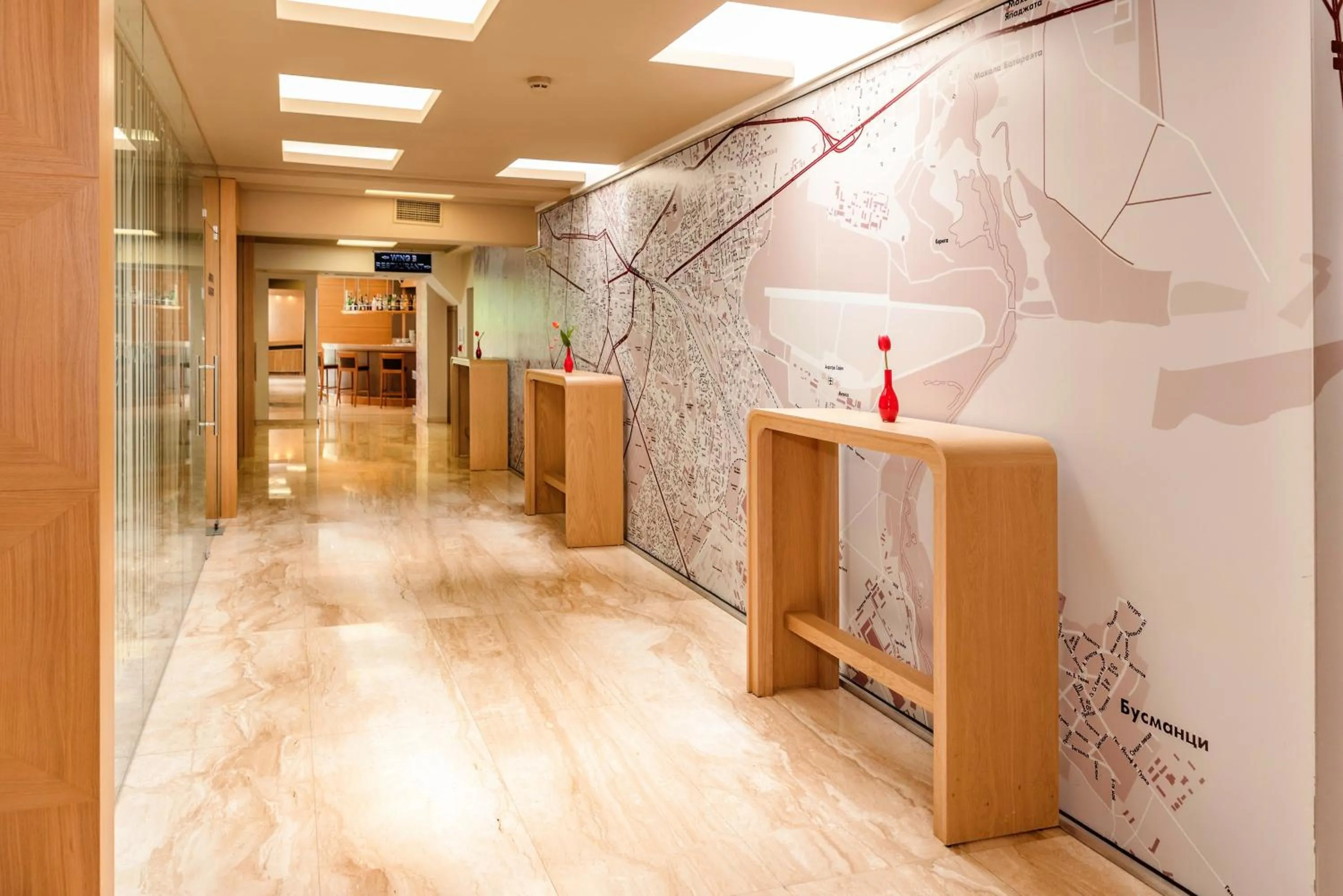 Lobby or reception in Eurostars Sofia City