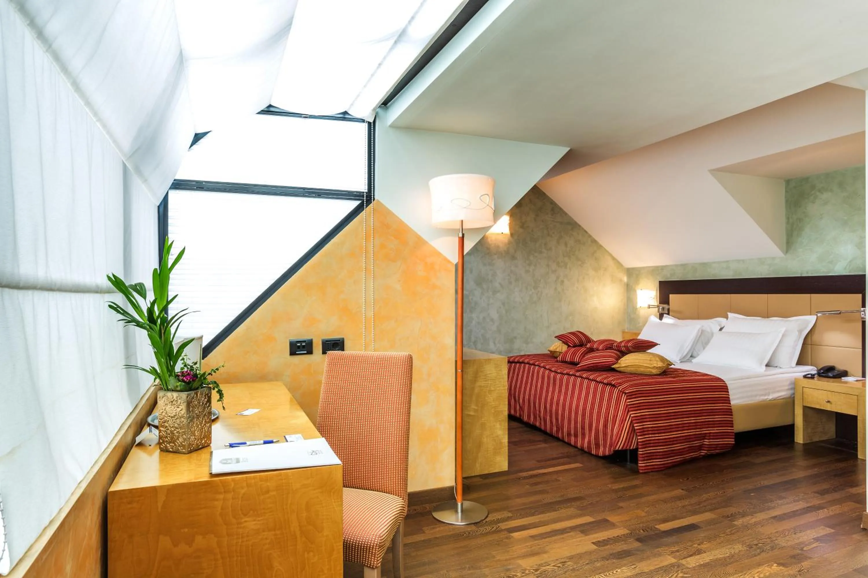 Bedroom, Bed in Eurostars Sofia City