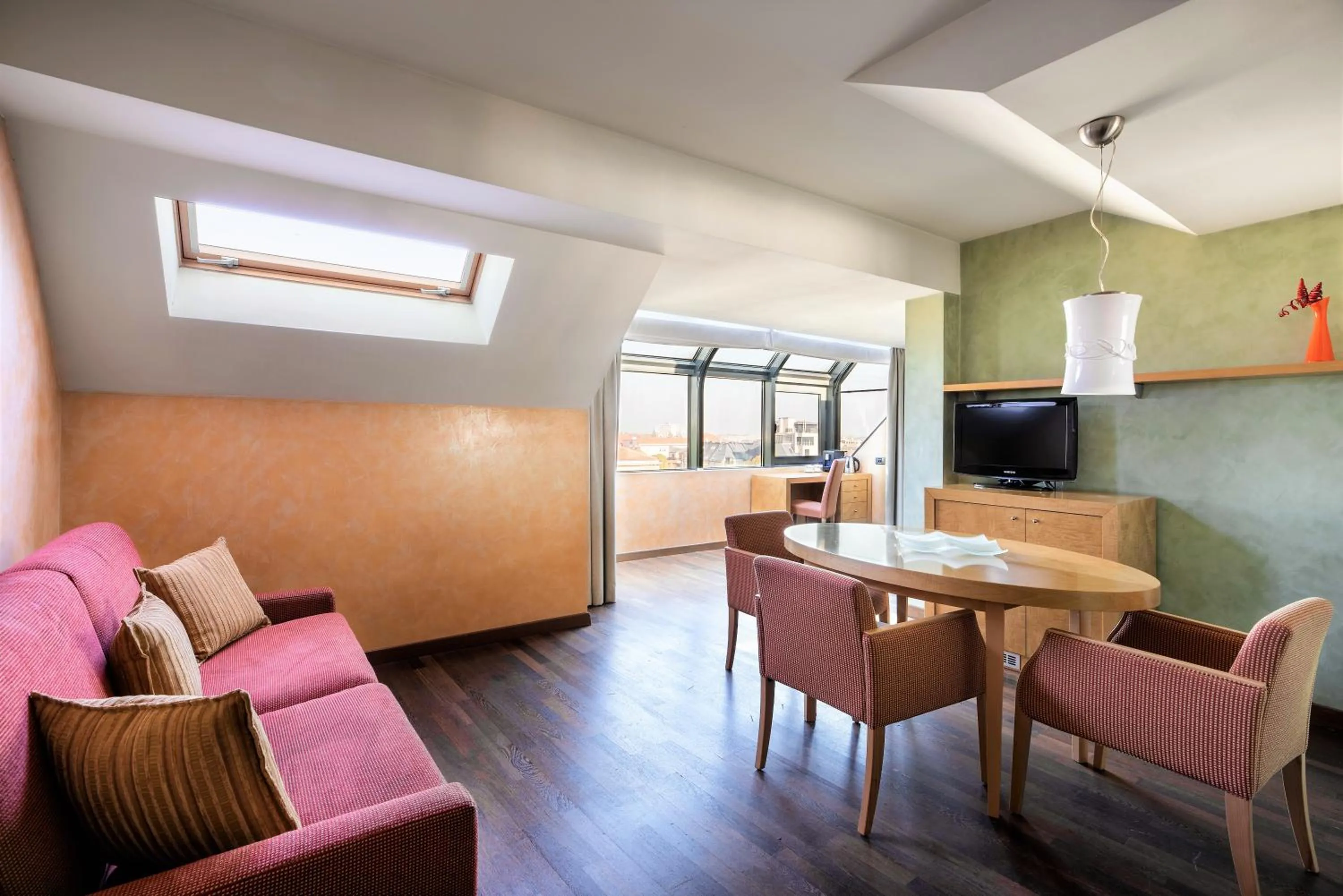 Living room in Eurostars Sofia City