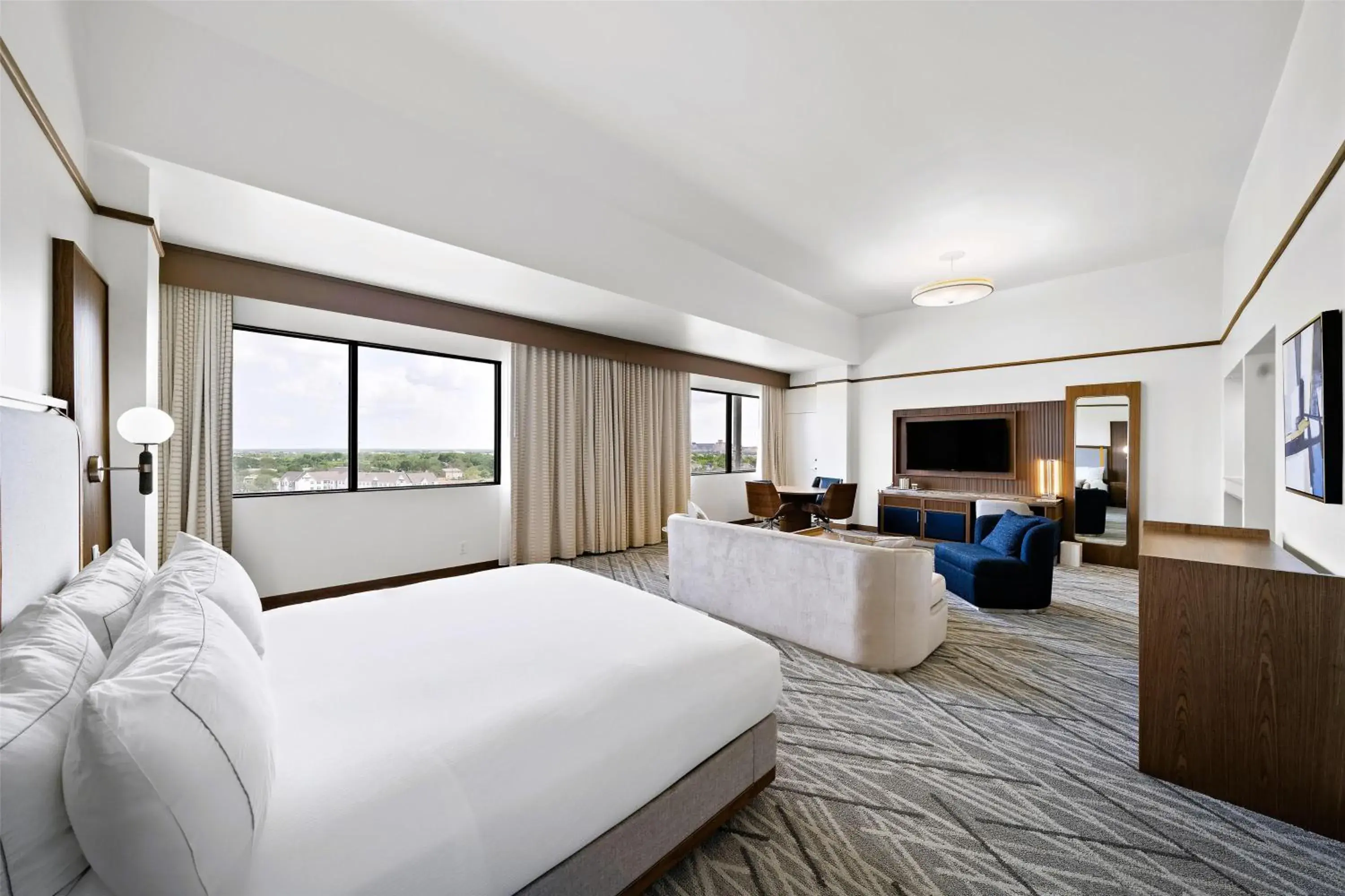 Parlor with Sofa Bed in Hilton College Station & Conference Center Parlor with Sofa Bed in Hilton College Station & Conference Center