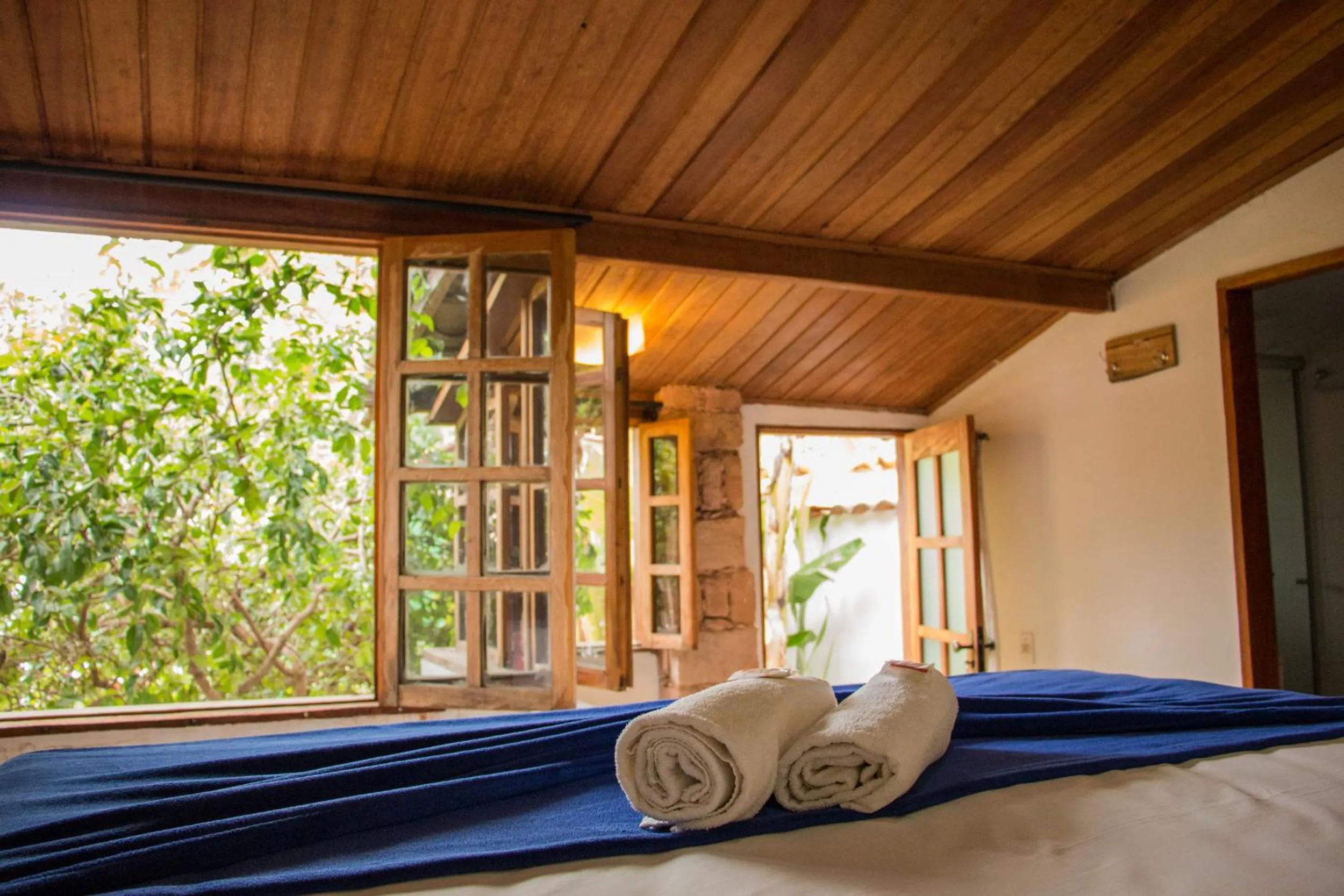 Triple Room with Garden View in Pouso da Trilha Hospedagem