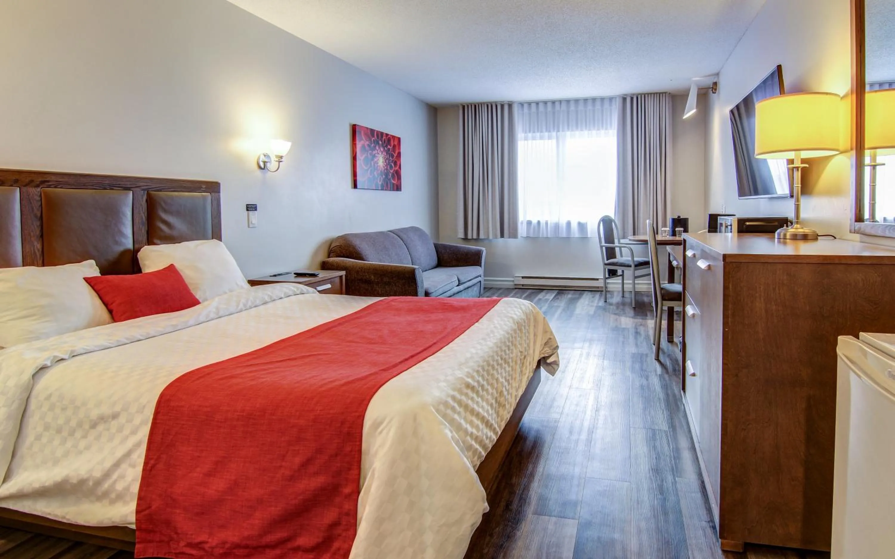 Bed in Chateau Roberval