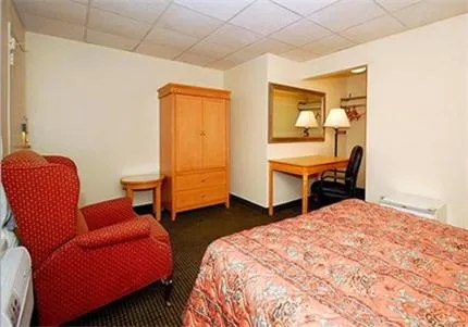 Bed in Inn at Monticello