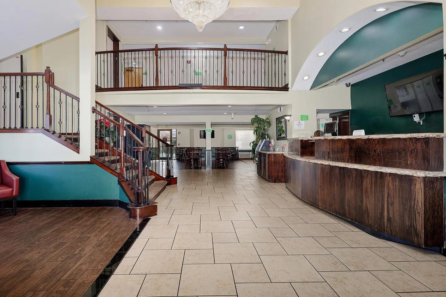 Lobby or reception in GreenTree Inn - IAH Airport JFK Blvd