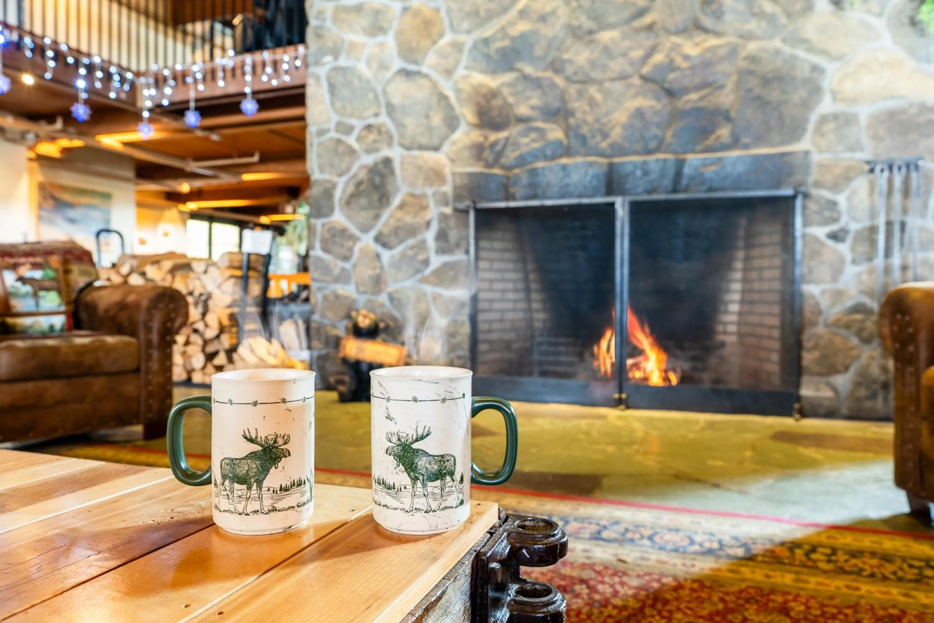 Lobby or reception in Fireside Inn & Suites West Lebanon