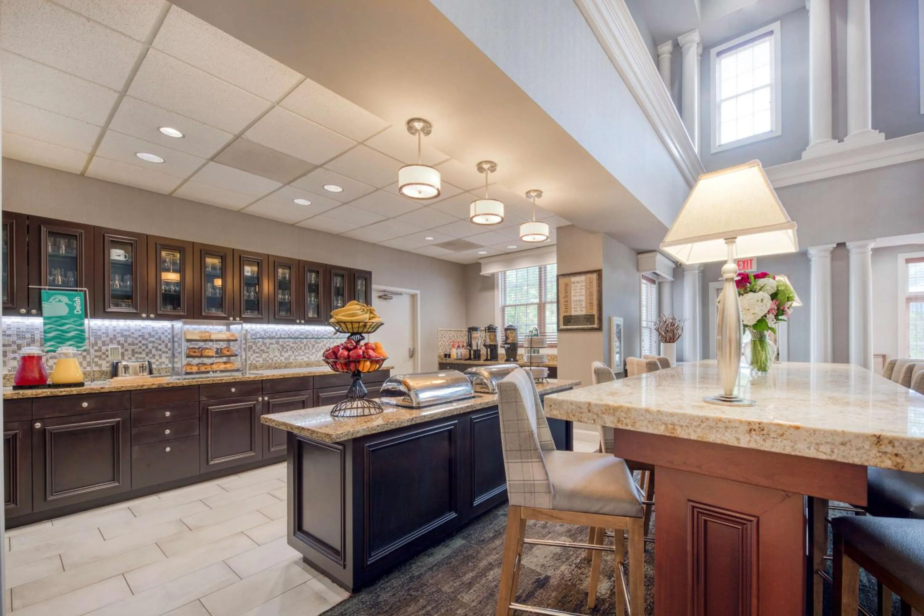 Breakfast in Homewood Suites by Hilton Olmsted Village