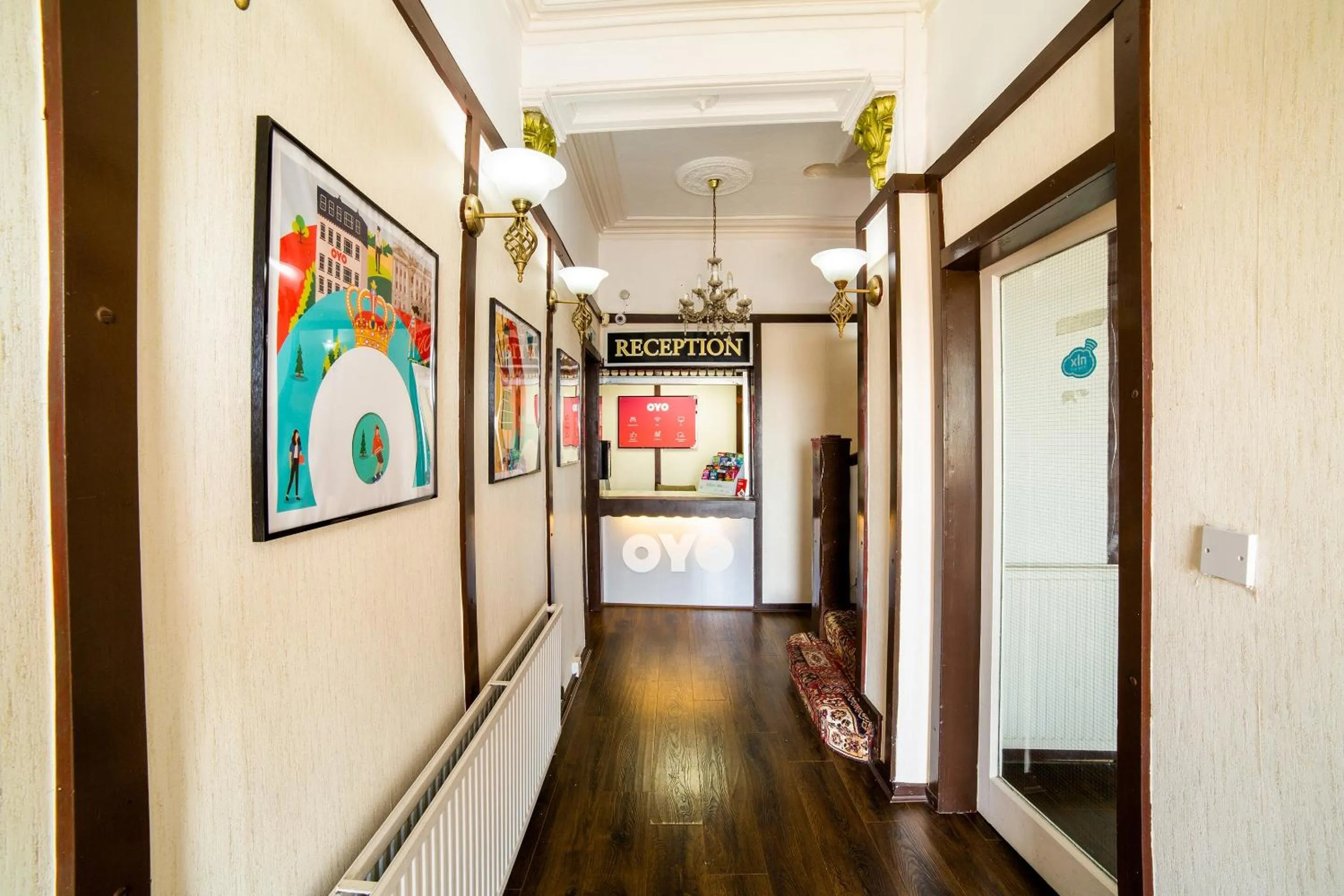 Lobby or reception in OYO The Golden Cheval Hotel