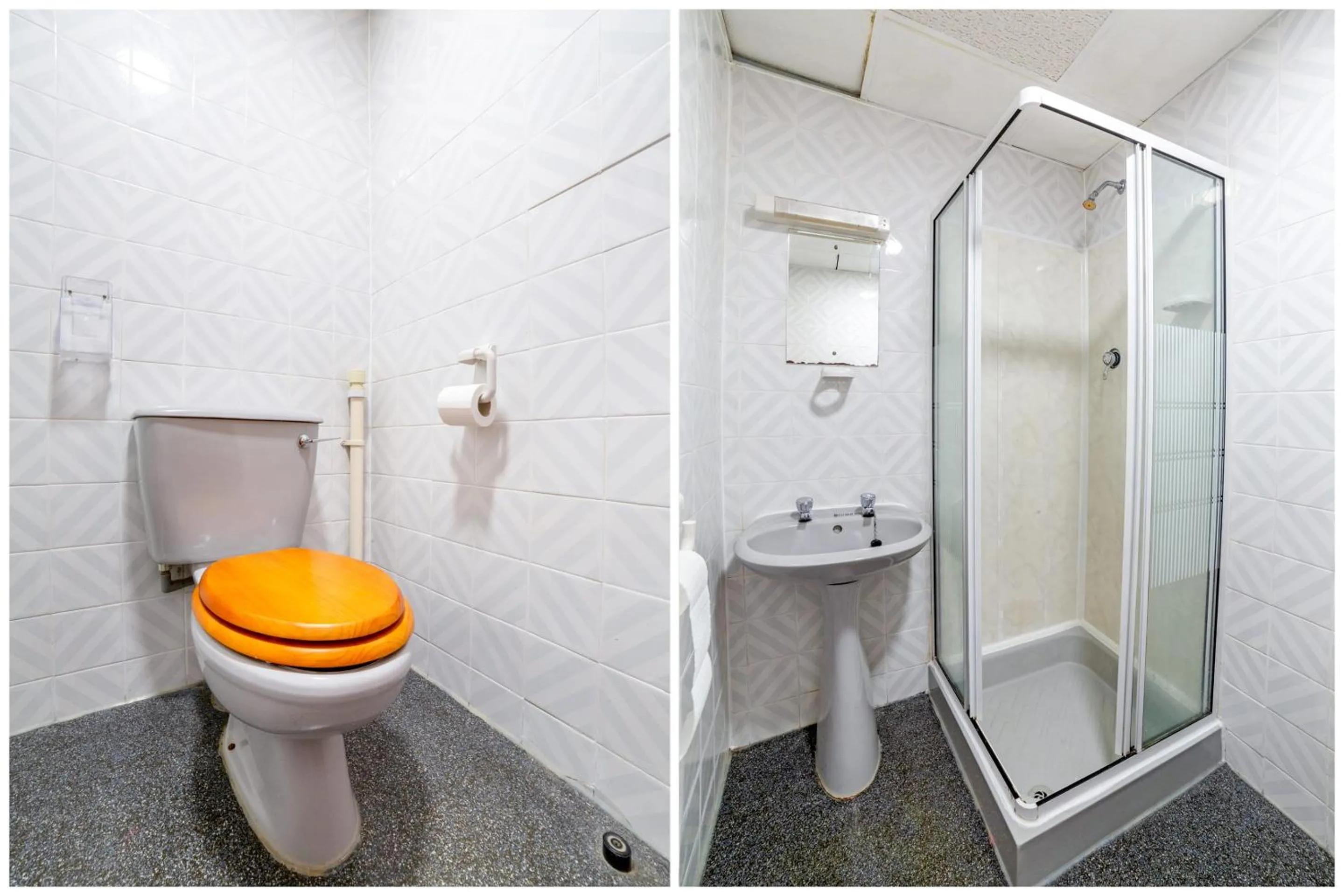 Bathroom in OYO The Golden Cheval Hotel