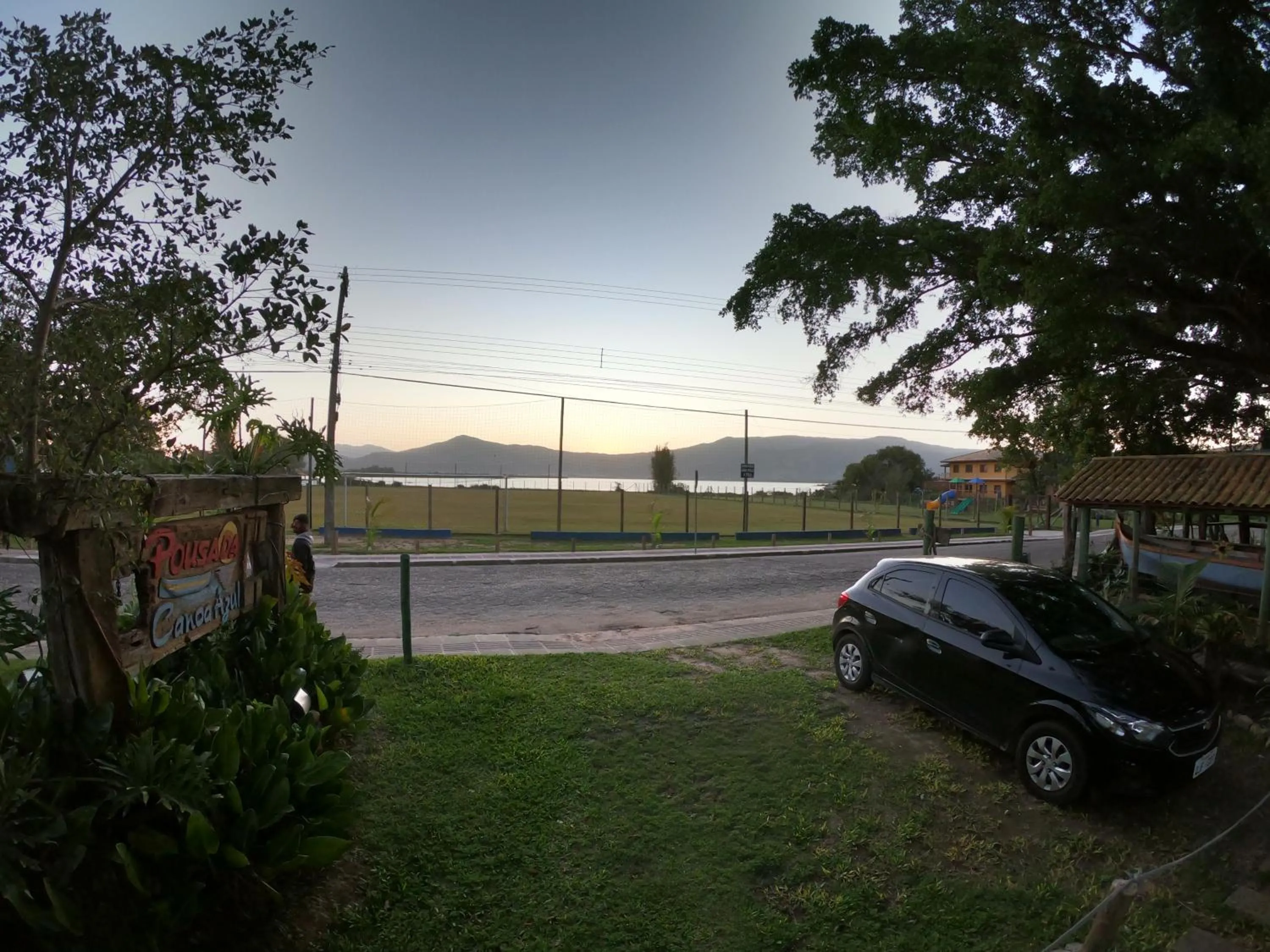 Parking in Pousada Canoa Azul na Praia da Ferrugem