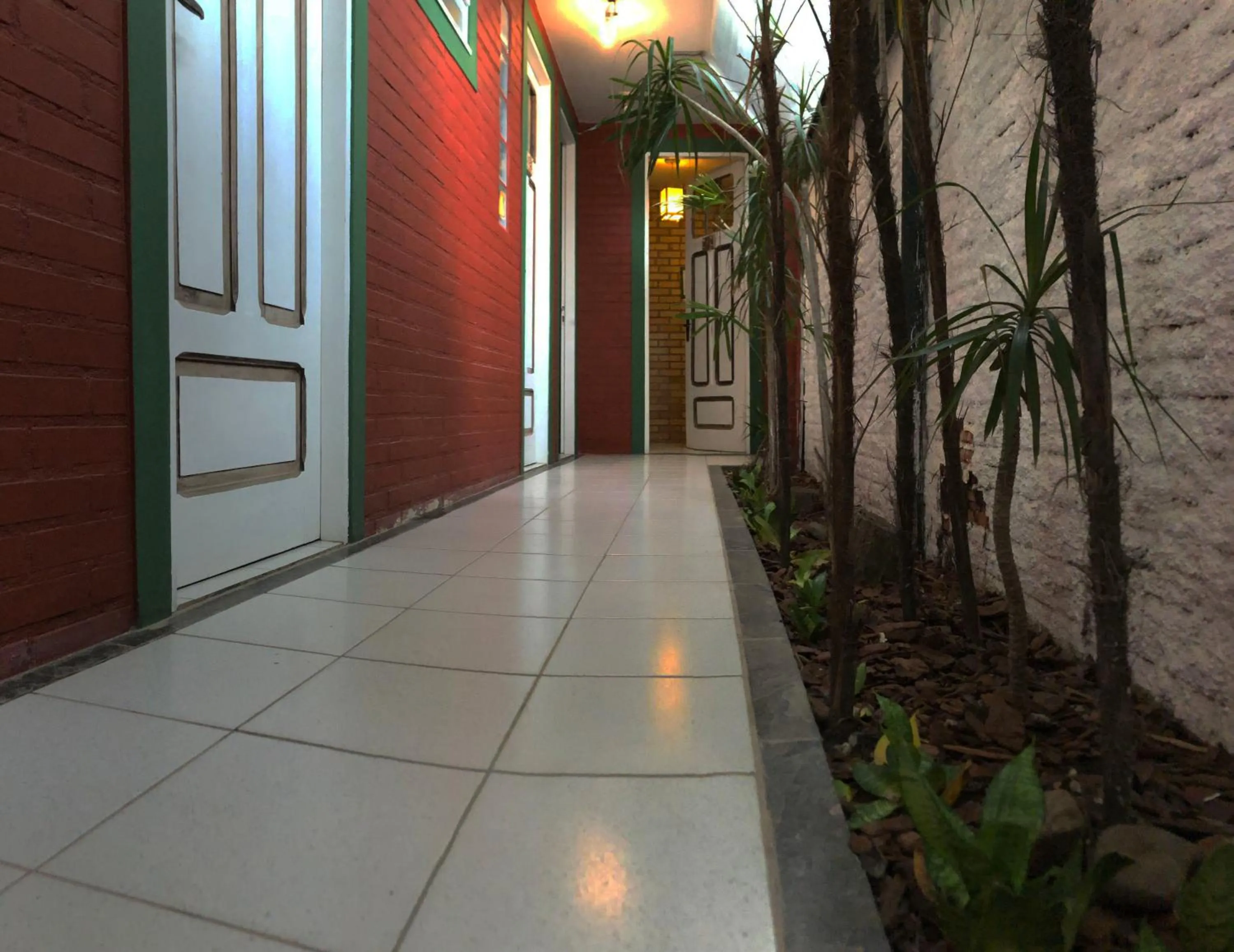 Area and facilities in Pousada Canoa Azul na Praia da Ferrugem