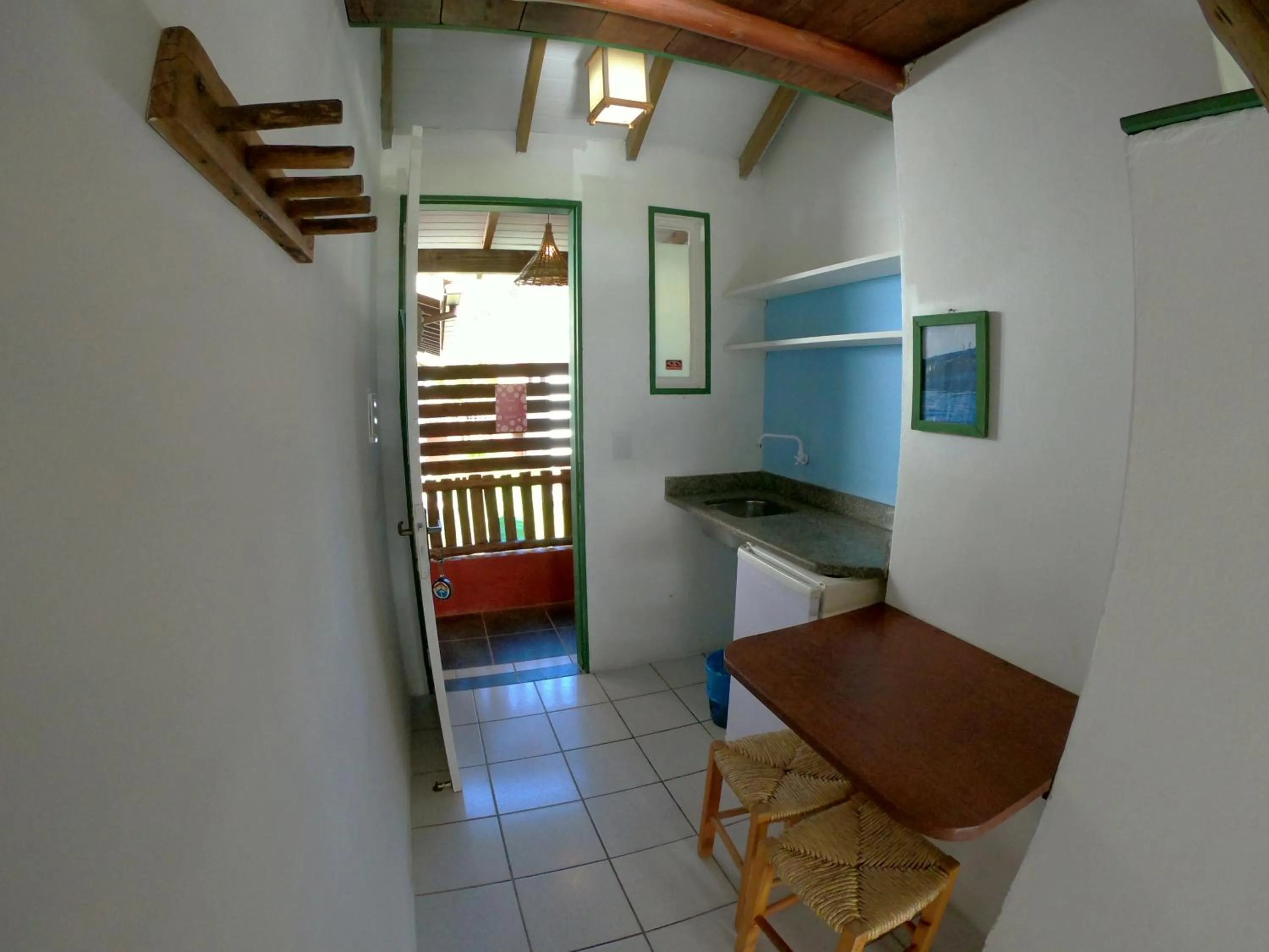 Dining area in Pousada Canoa Azul na Praia da Ferrugem