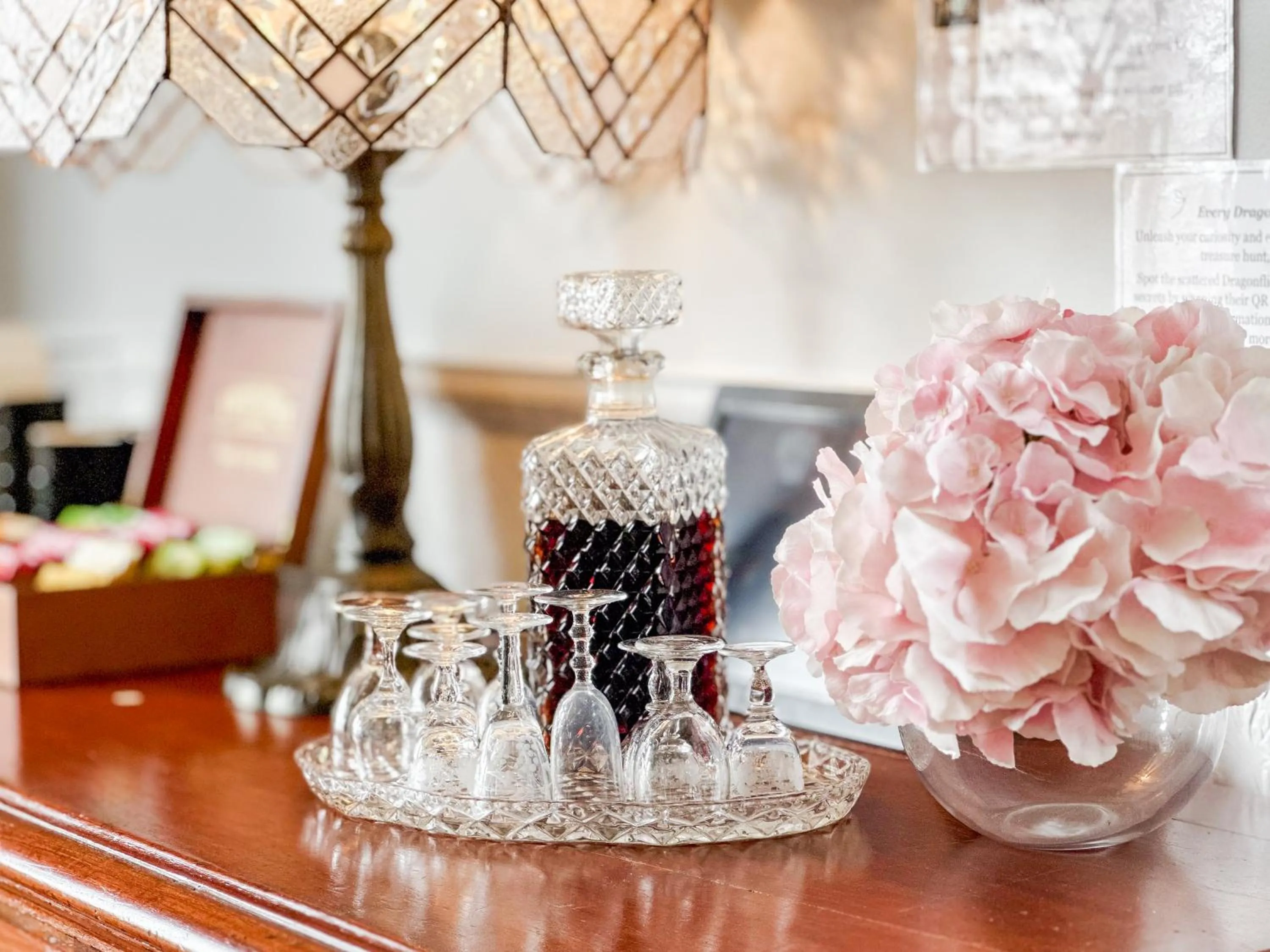 Food and drinks in The Dragonfly Inn