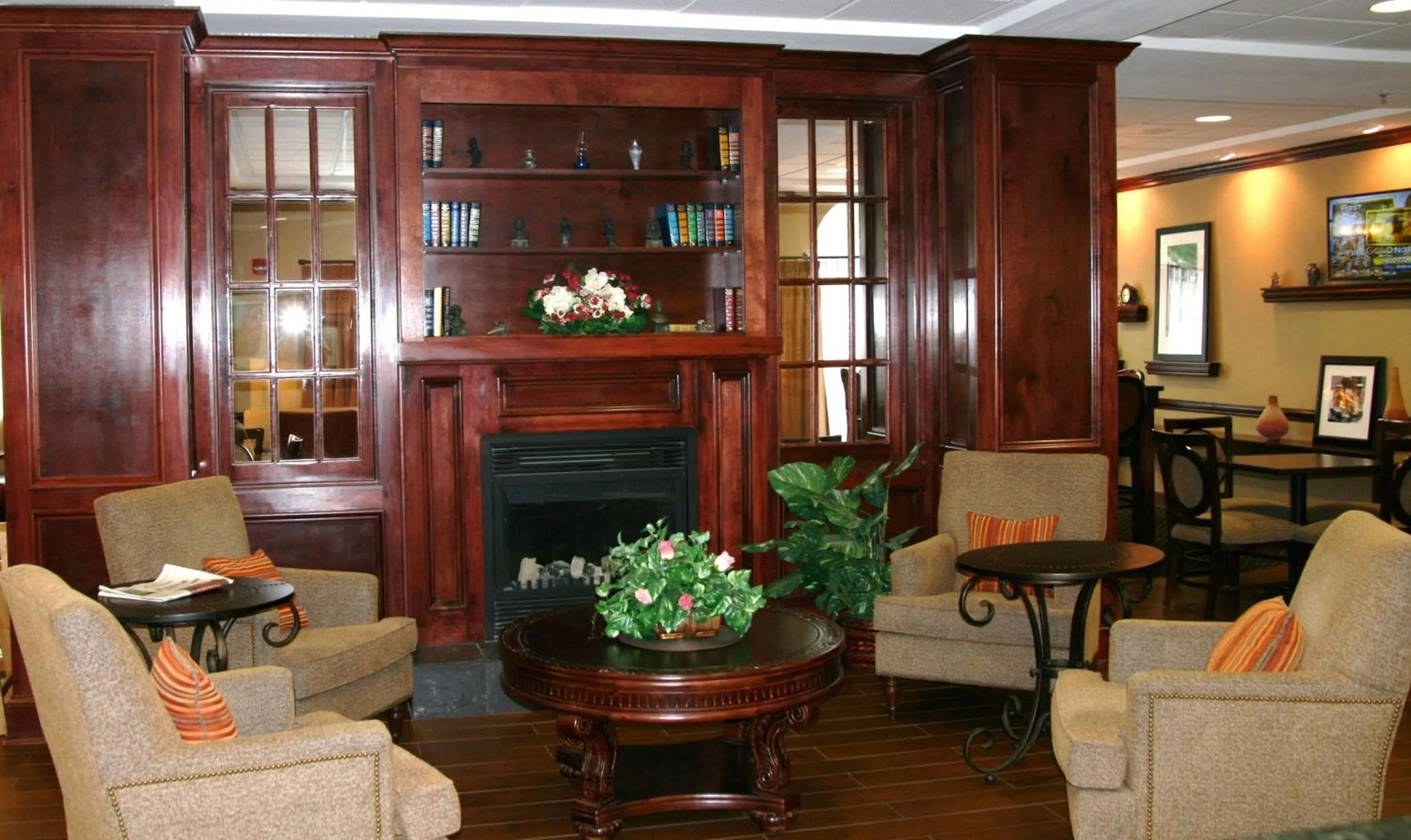 Lobby or reception in Hampton Inn Newberry Opera House