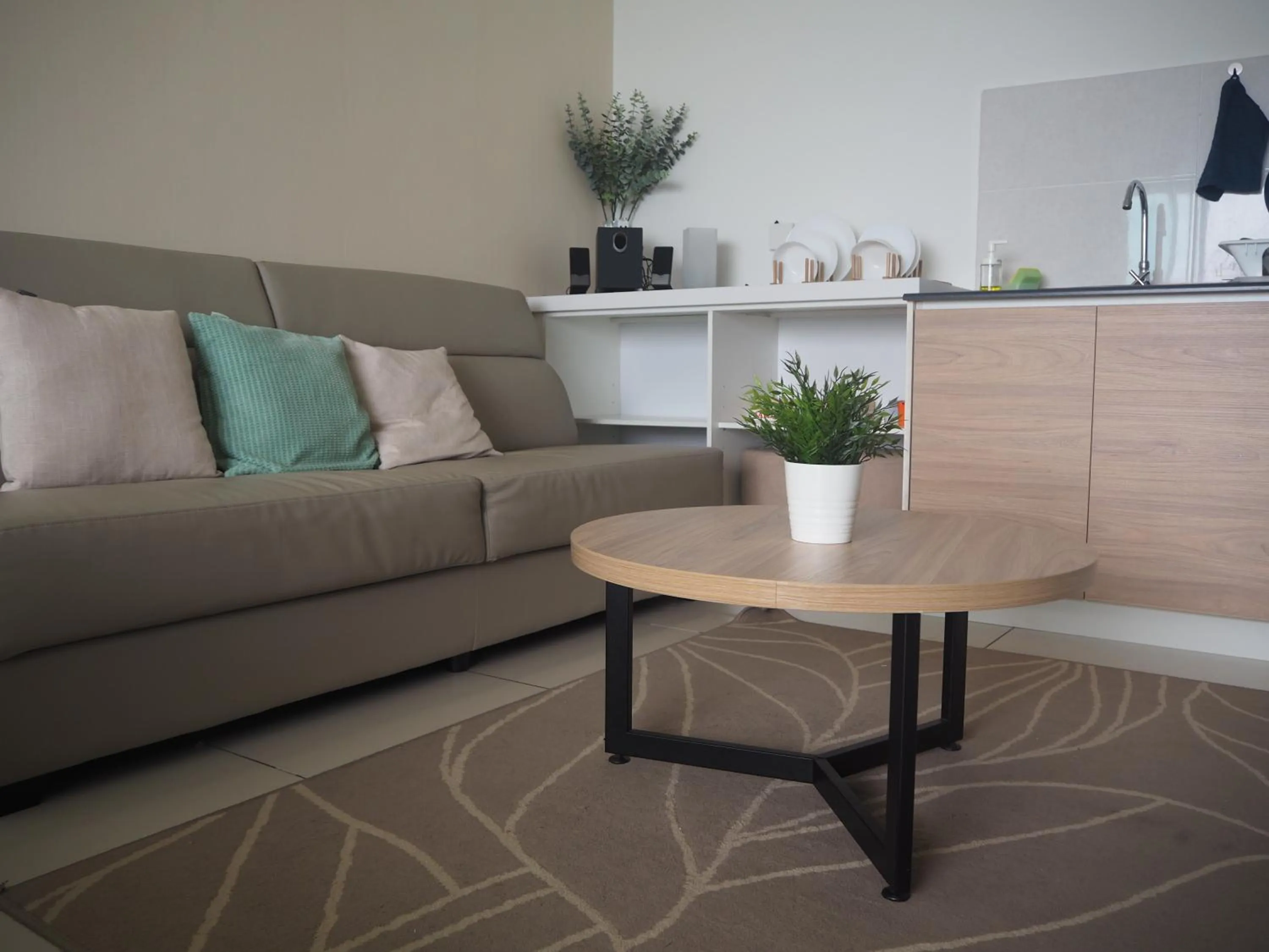 Living room in May's Place @ Evo Soho Suites