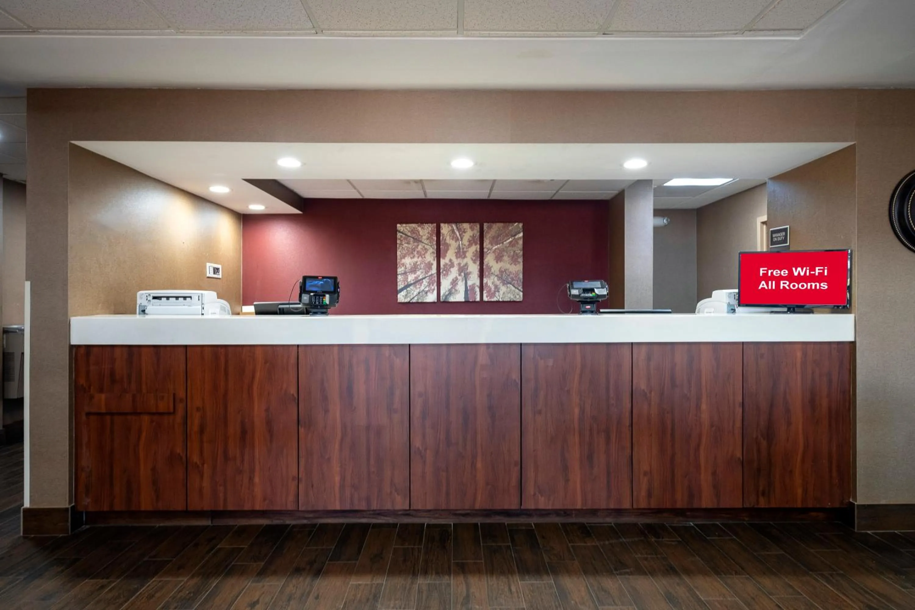 Lobby or reception in Red Roof Inn Prattville