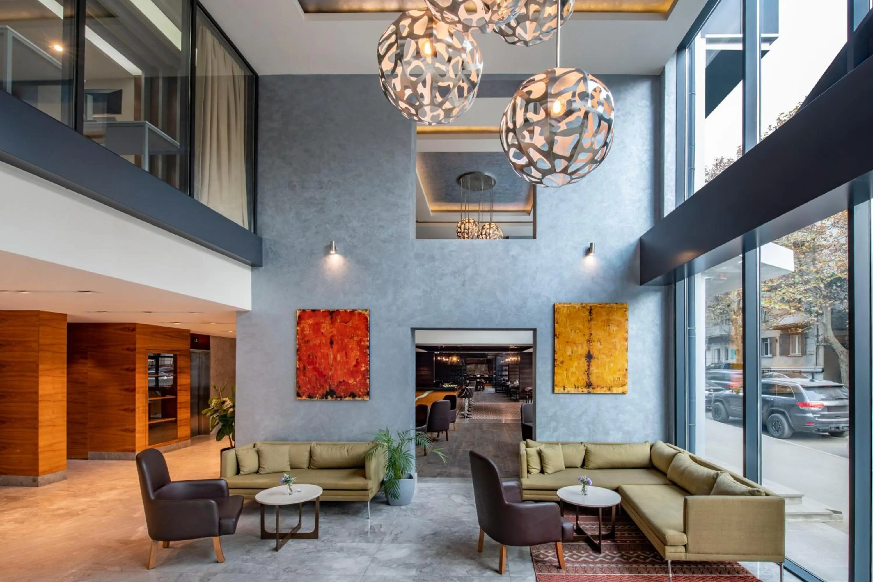 Lobby or reception in Tbilisi Saburtalo Hotel by Mercure