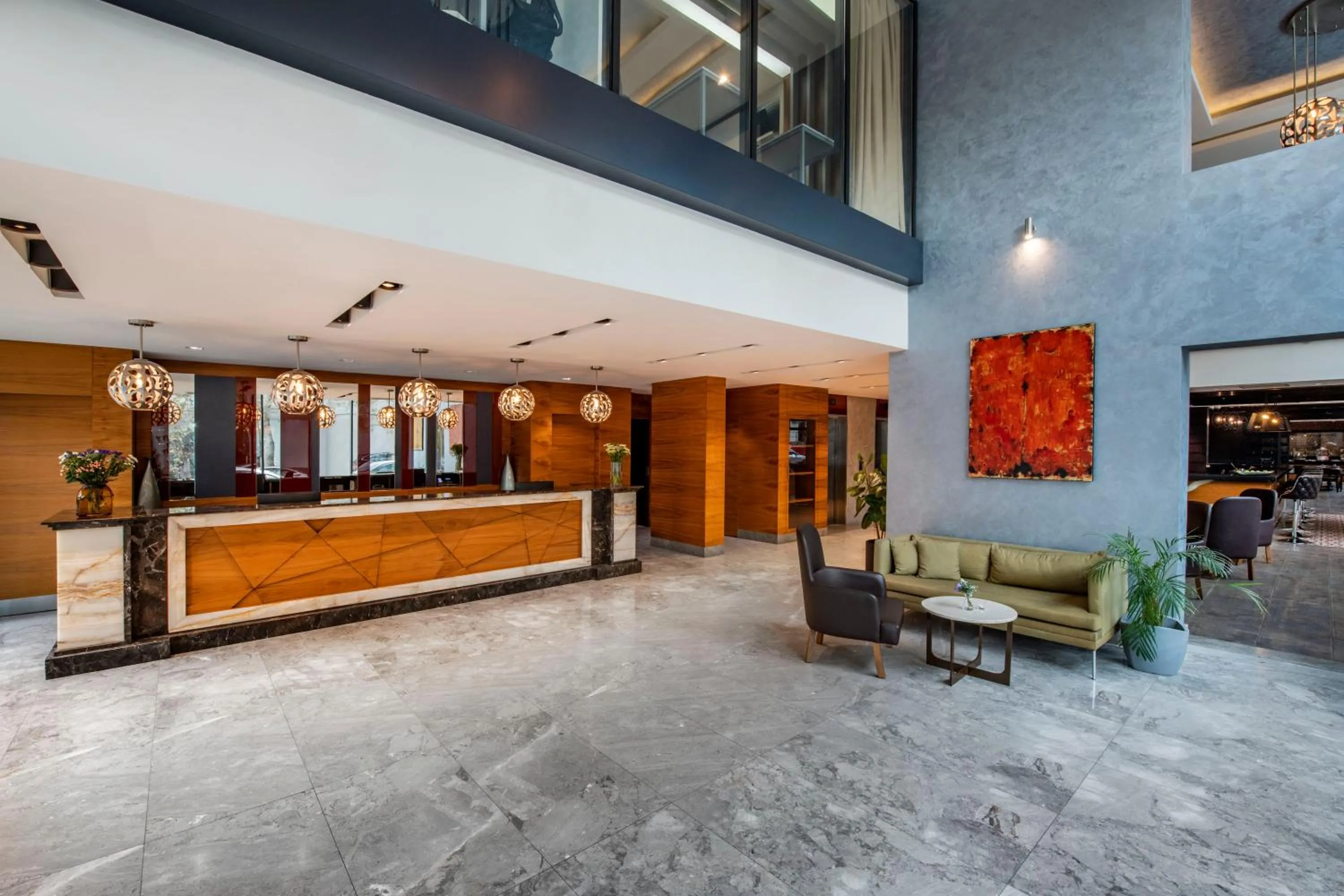 Lobby or reception in Tbilisi Saburtalo Hotel by Mercure