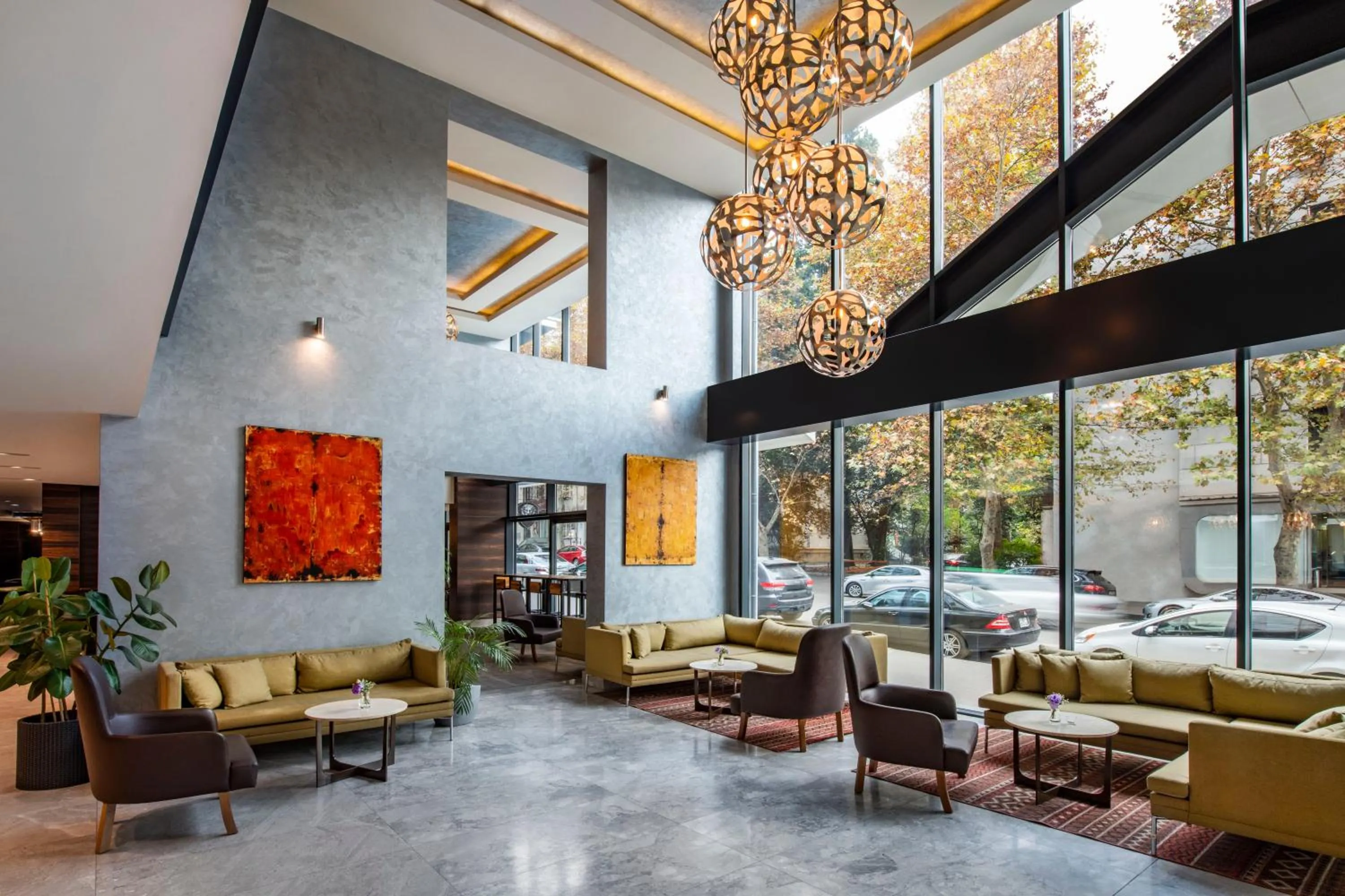 Lobby or reception in Tbilisi Saburtalo Hotel by Mercure