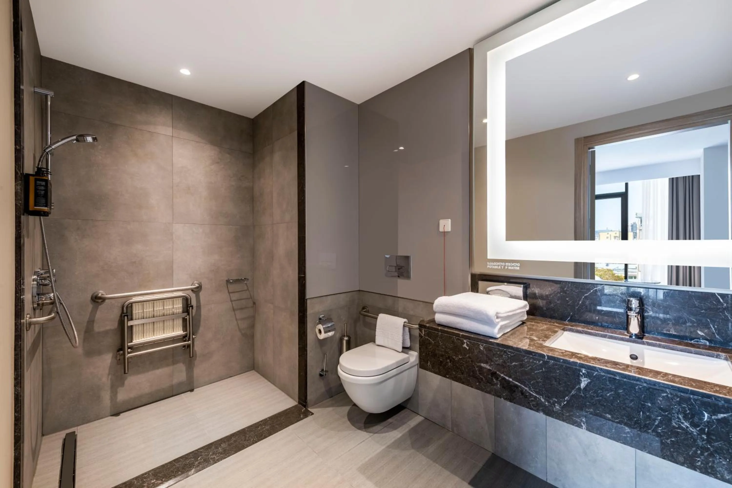 Shower in Tbilisi Saburtalo Hotel by Mercure