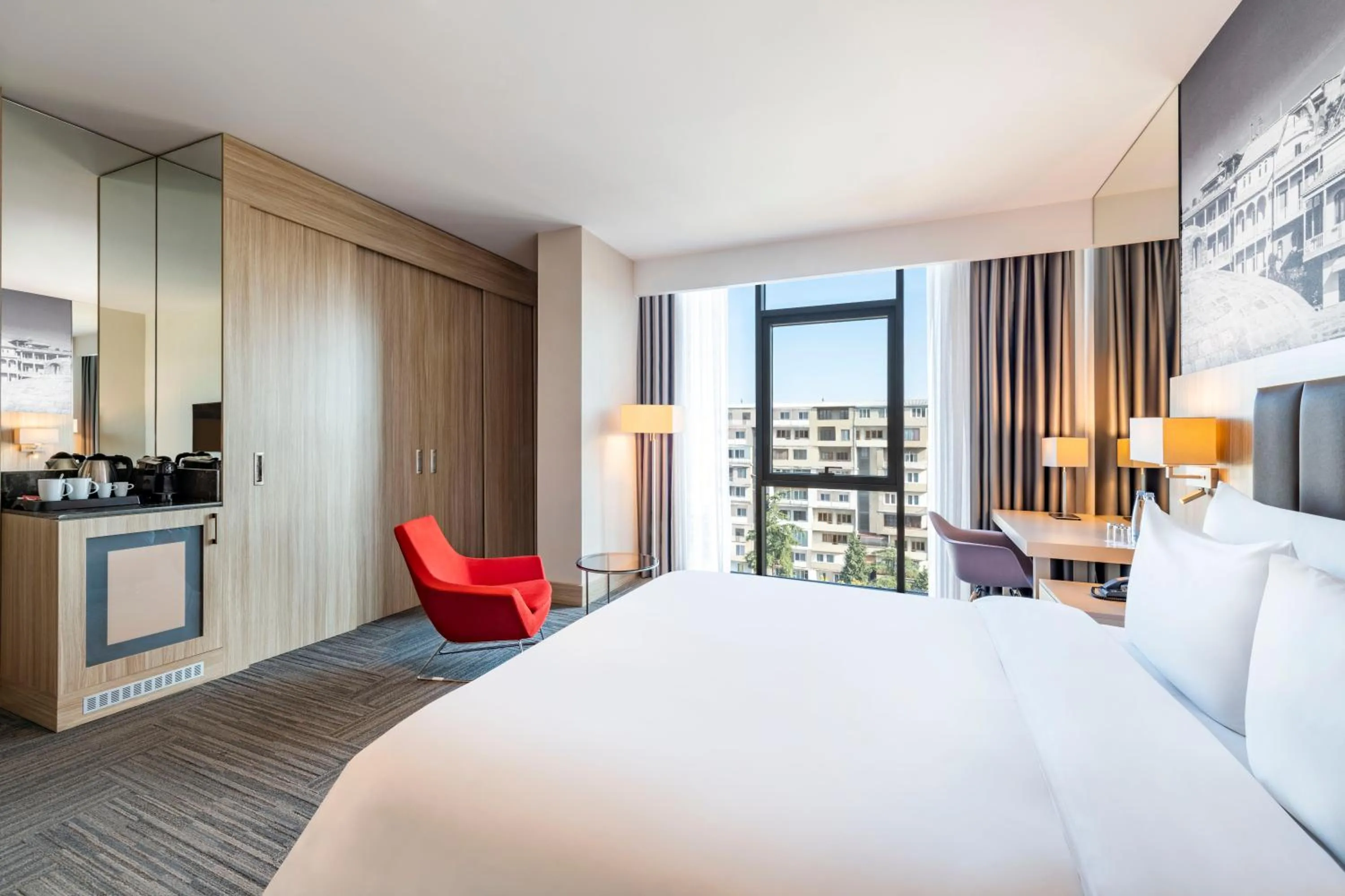 Bed in Tbilisi Saburtalo Hotel by Mercure