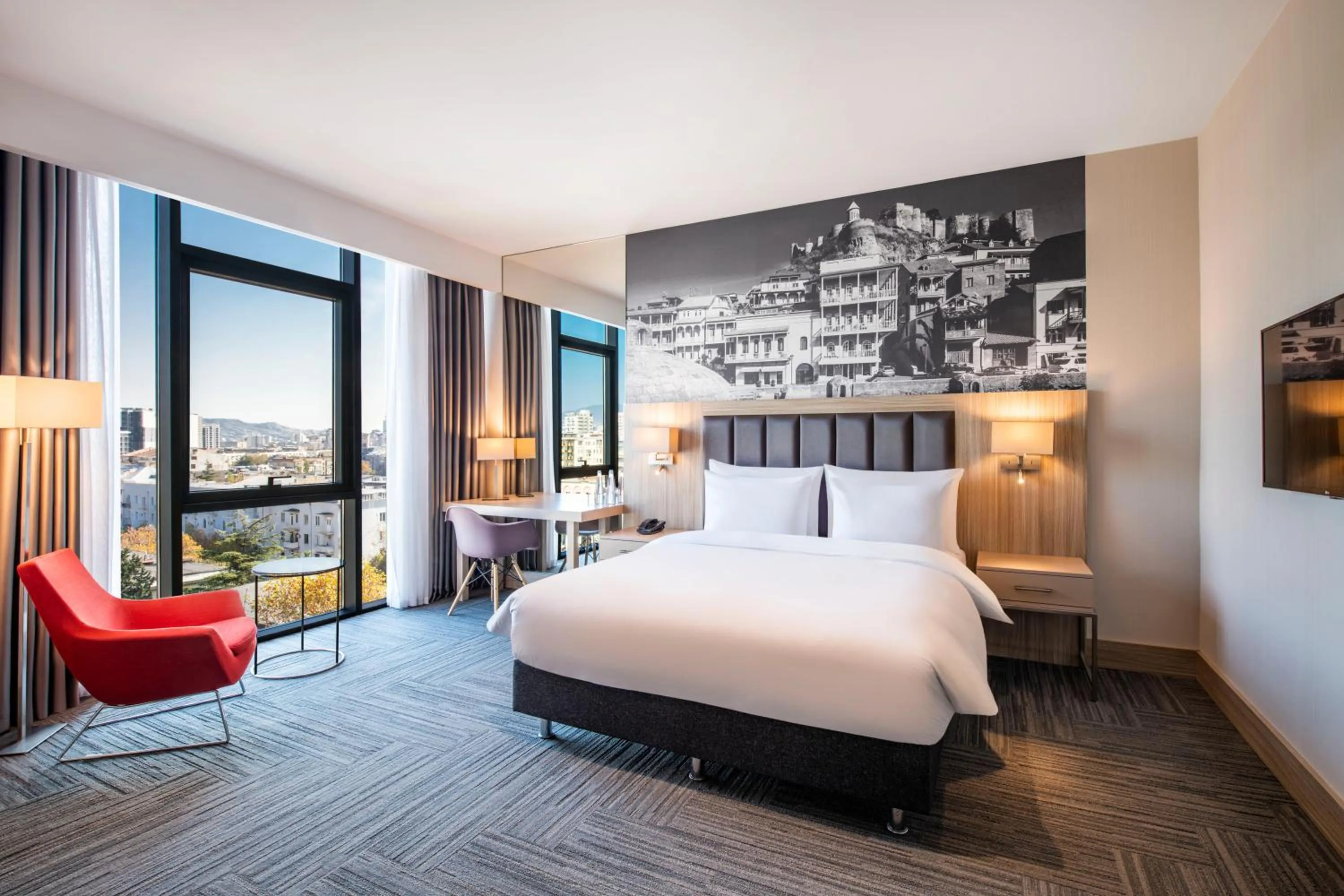 Photo of the whole room in Tbilisi Saburtalo Hotel by Mercure