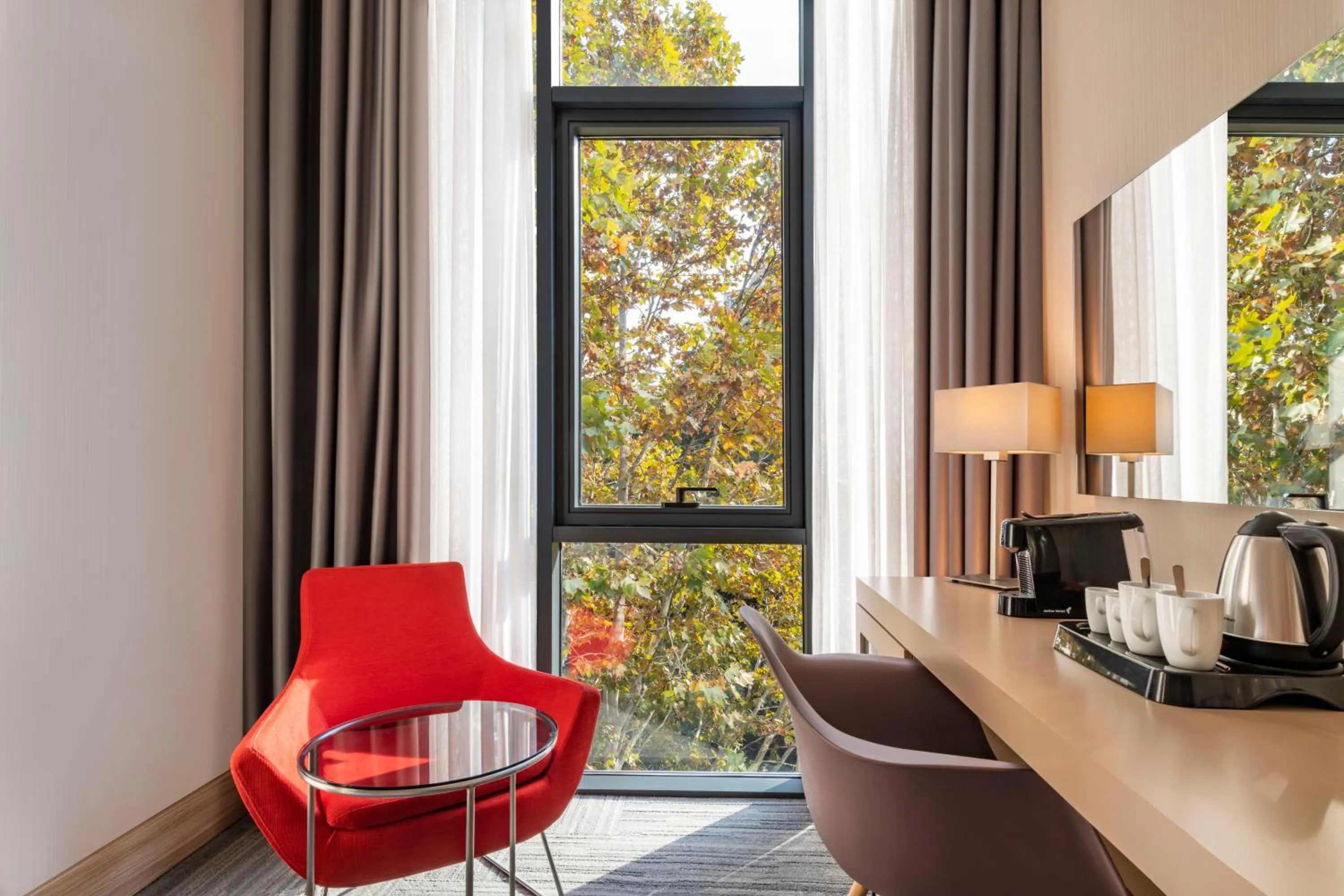 Seating area in Tbilisi Saburtalo Hotel by Mercure