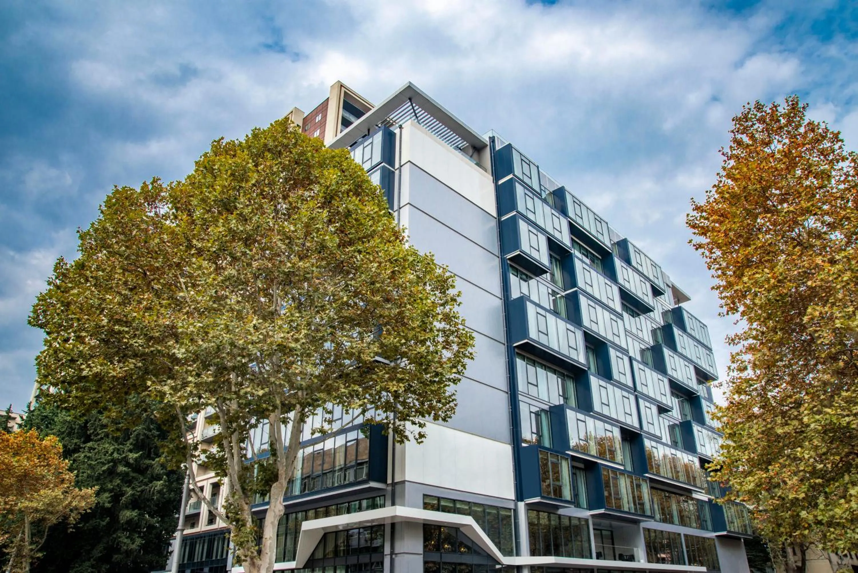 Property building in Tbilisi Saburtalo Hotel by Mercure