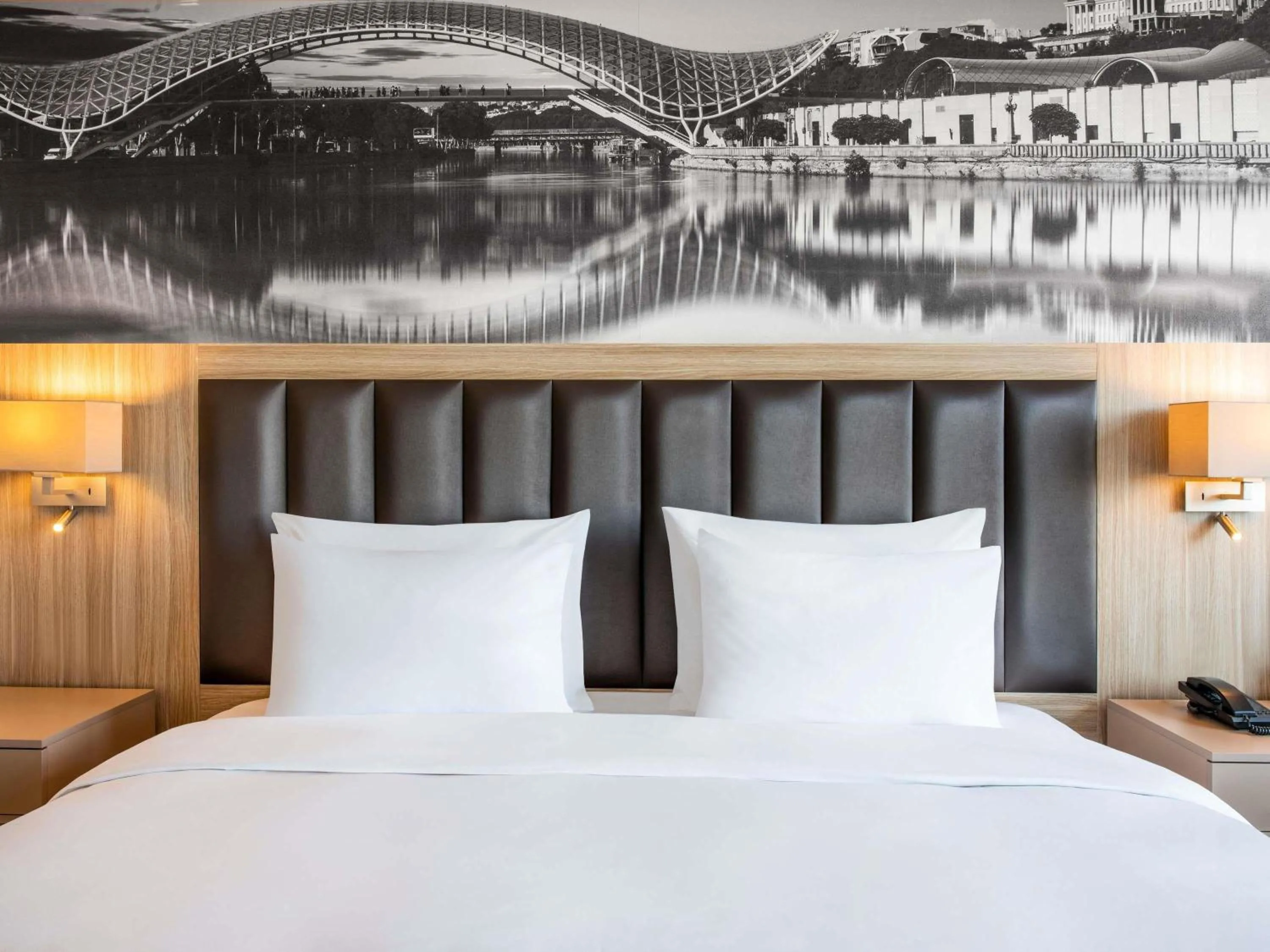 Property building in Tbilisi Saburtalo Hotel by Mercure