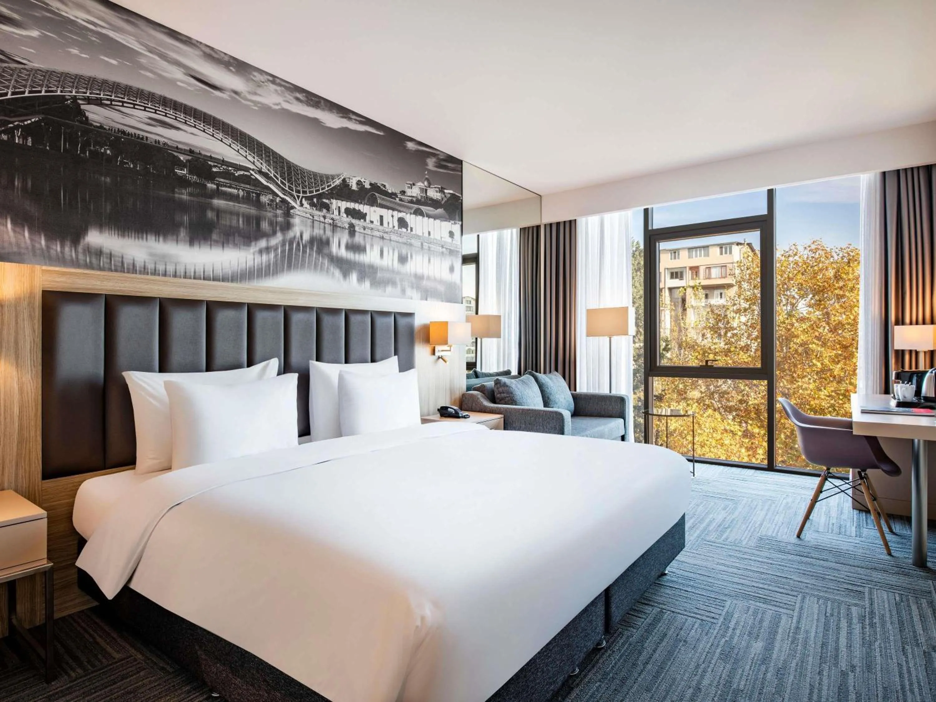 Property building in Tbilisi Saburtalo Hotel by Mercure